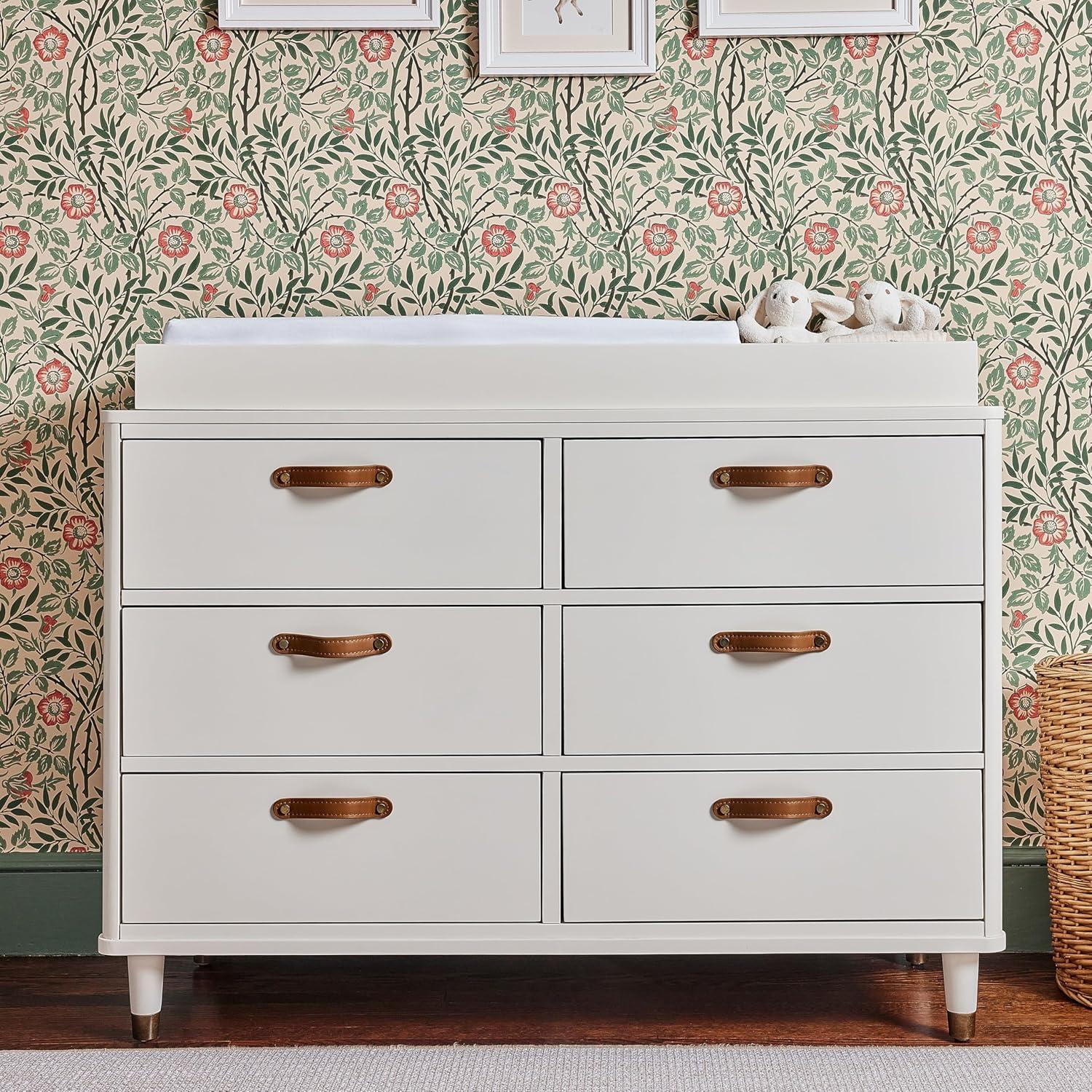 Namesake Tanner 6 Drawer Dresser - Warm White