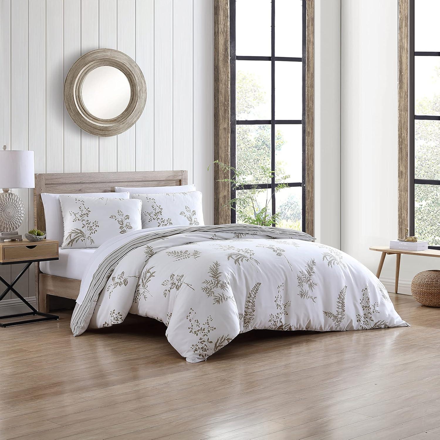 Stone Cottage Bedding Stone Cottage Willow Cotton Reversible 3 Piece Comforter Set