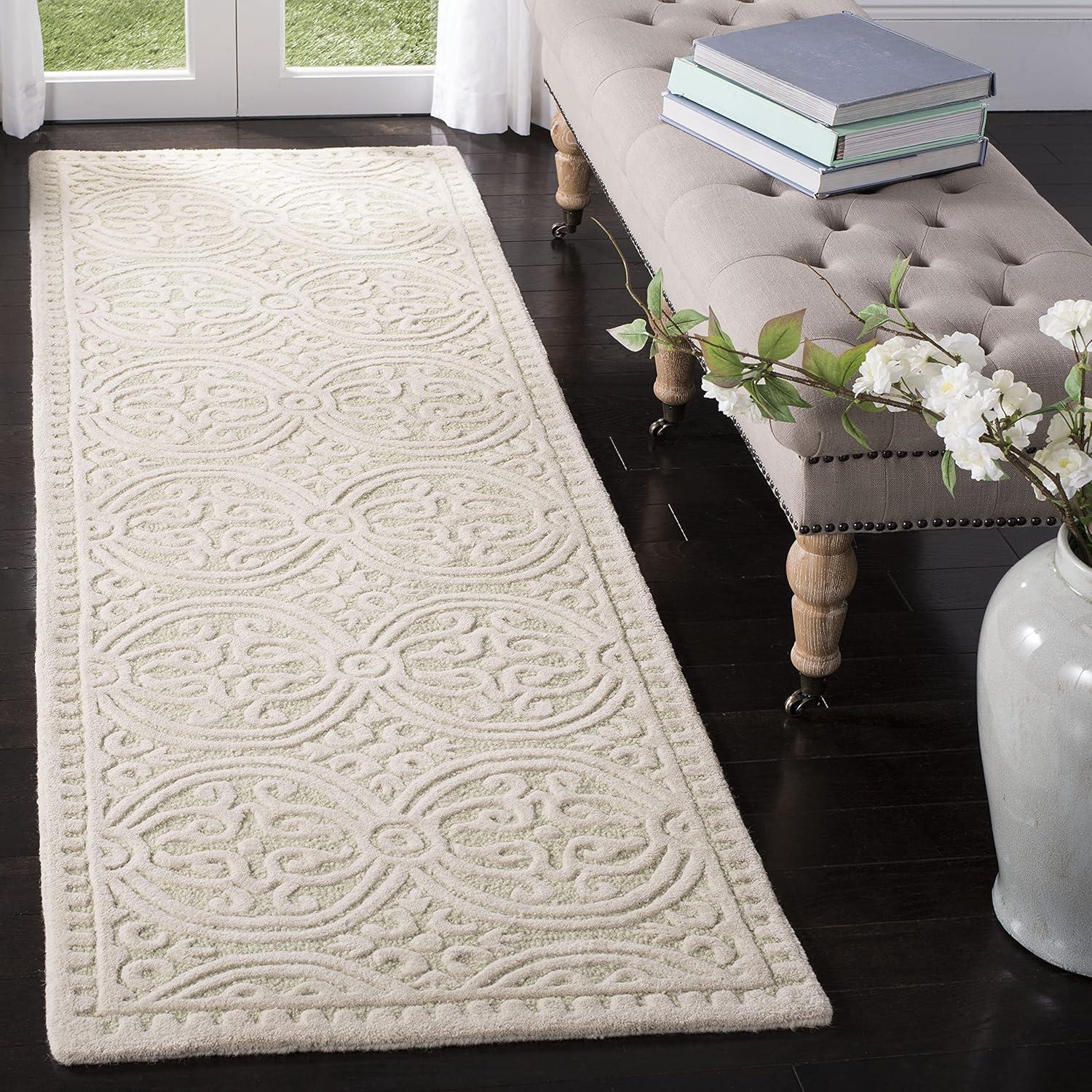 Cambridge CAM123 Hand Tufted Area Rug  - Safavieh