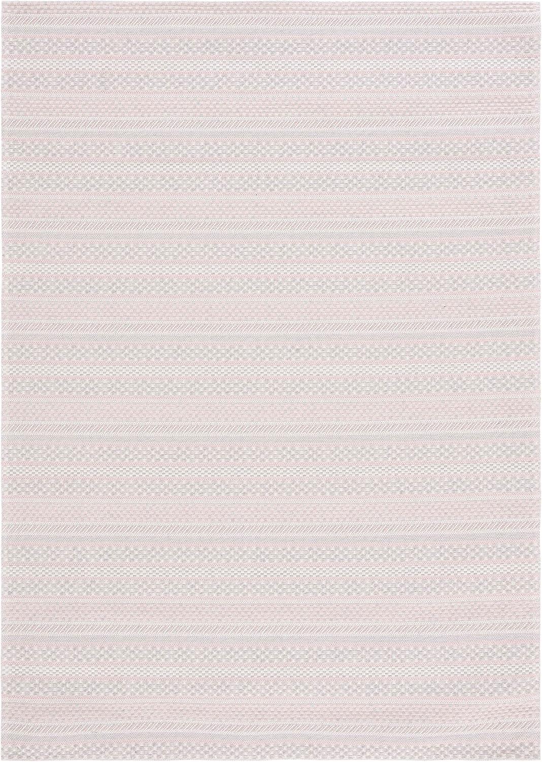 Martha Stewart Rugs Martha Stewart 412 100% Cotton Striped Rug