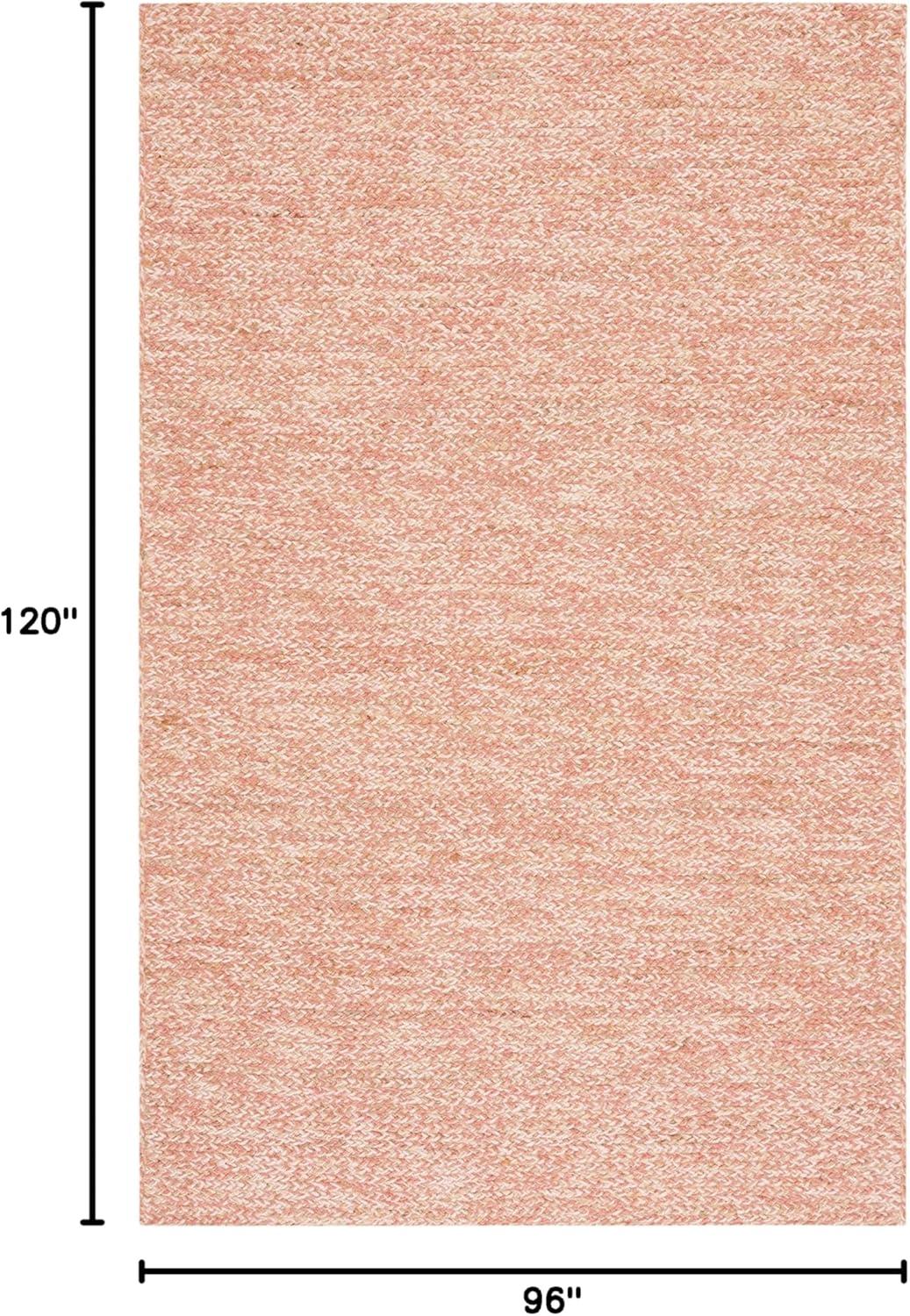 SAFAVIEH Himalaya Flanagan Solid Wool Area Rug, Fuchsia, 8' x 10'