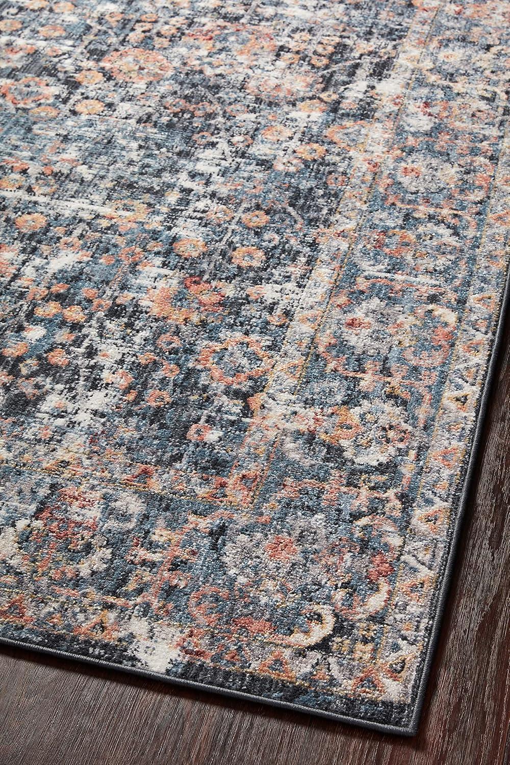 Loloi II Cassandra Collection CSN-05 Blue / Multi Oriental Area Rug 7'-10" x 10'