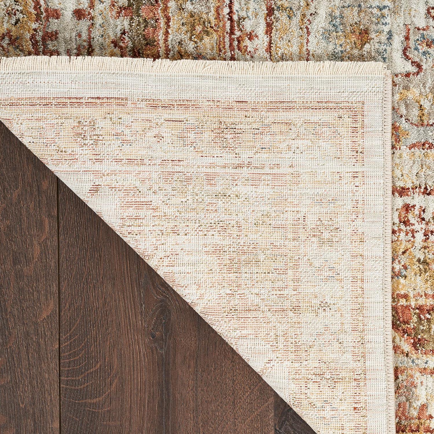 Nourison Petra Oramental Indoor Rug Ivory Multi 3'11" x 5'11"
