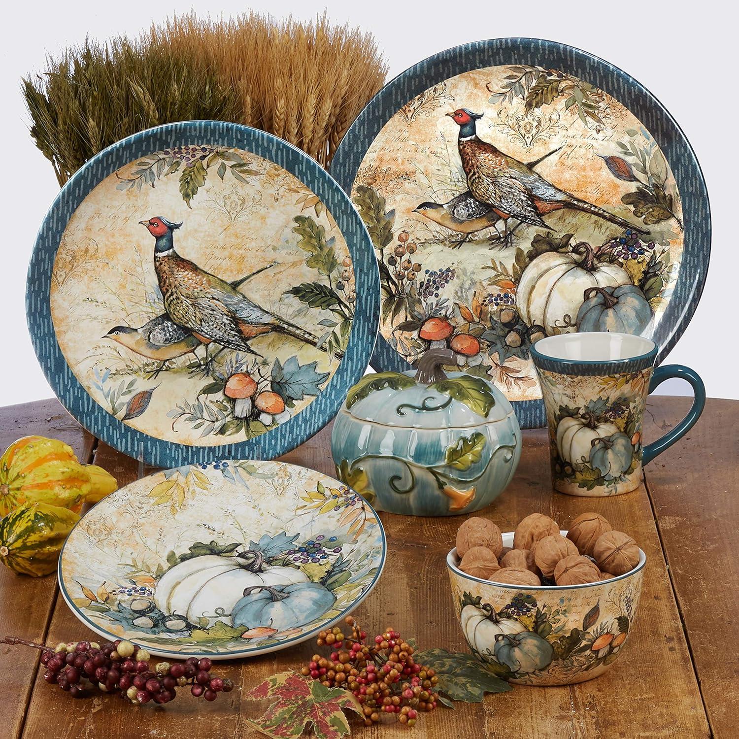 Certified International Certified International Harvest Gatherings Set Of 4 Mug (Set of 4)