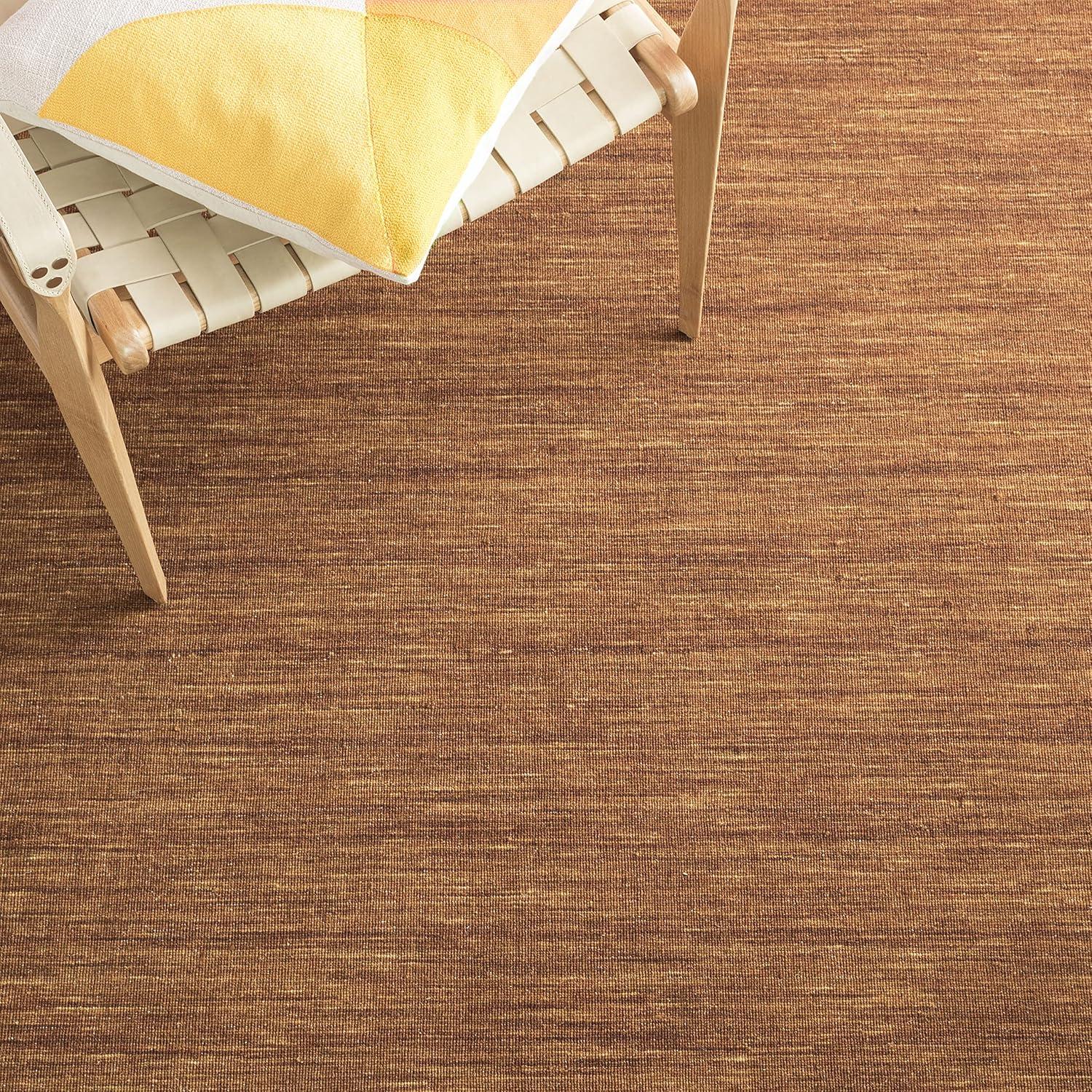 Kilim KLM850 Hand Loomed Area Rug - Brown - 5'x8' - Safavieh.