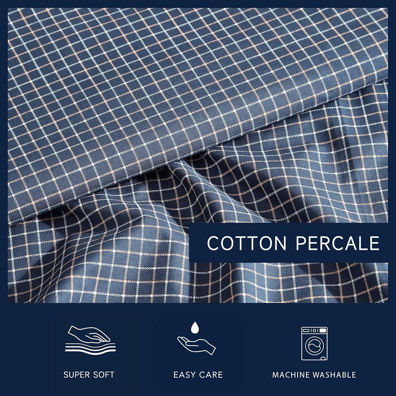 Nautica Nautica Printed Cotton Percale Sheet Sets