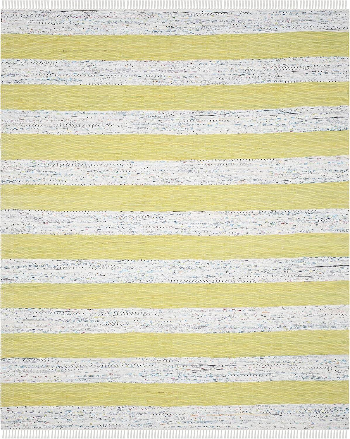Yokum Hand Woven Cotton Striped Rug