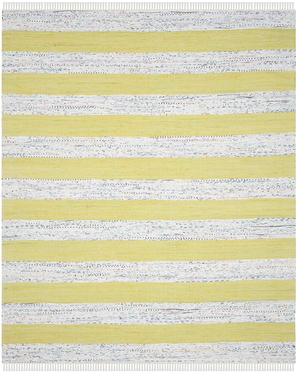Yokum Hand Woven Cotton Striped Rug