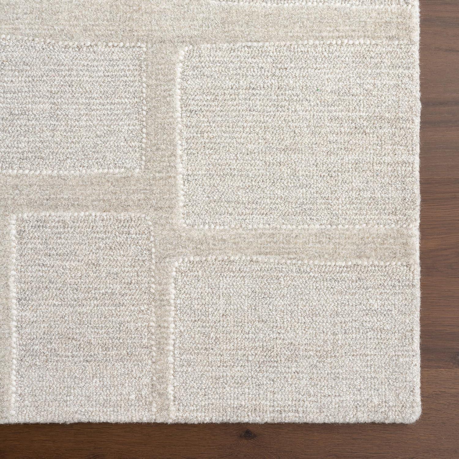 Nuloom Aerith Contemporary Geometric Indoor Area Rug, 5' x 8', Beige