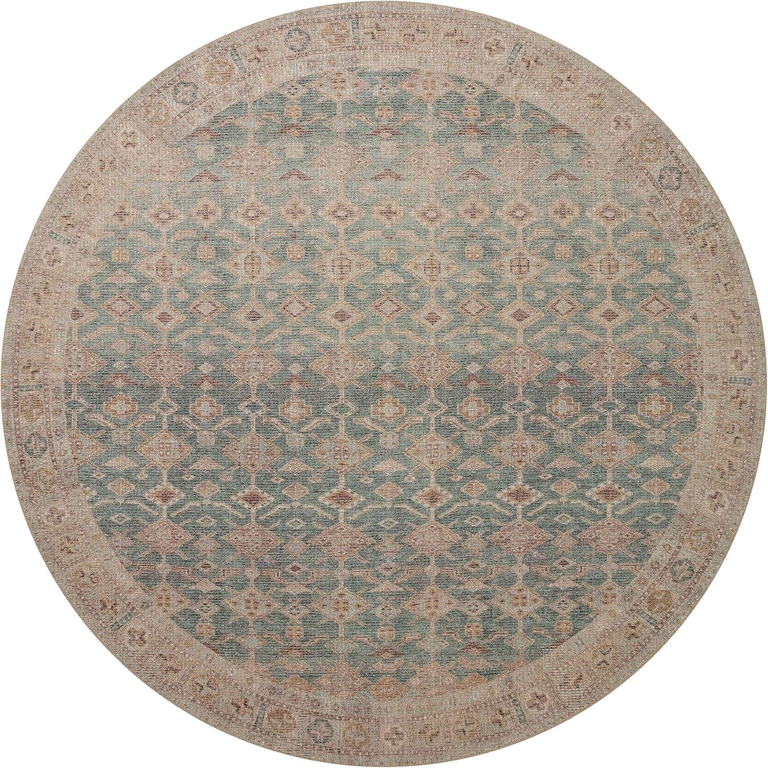 Angela Rose x Loloi Angela Rose x Loloi Aubrey Aqua / Sand Area Rug