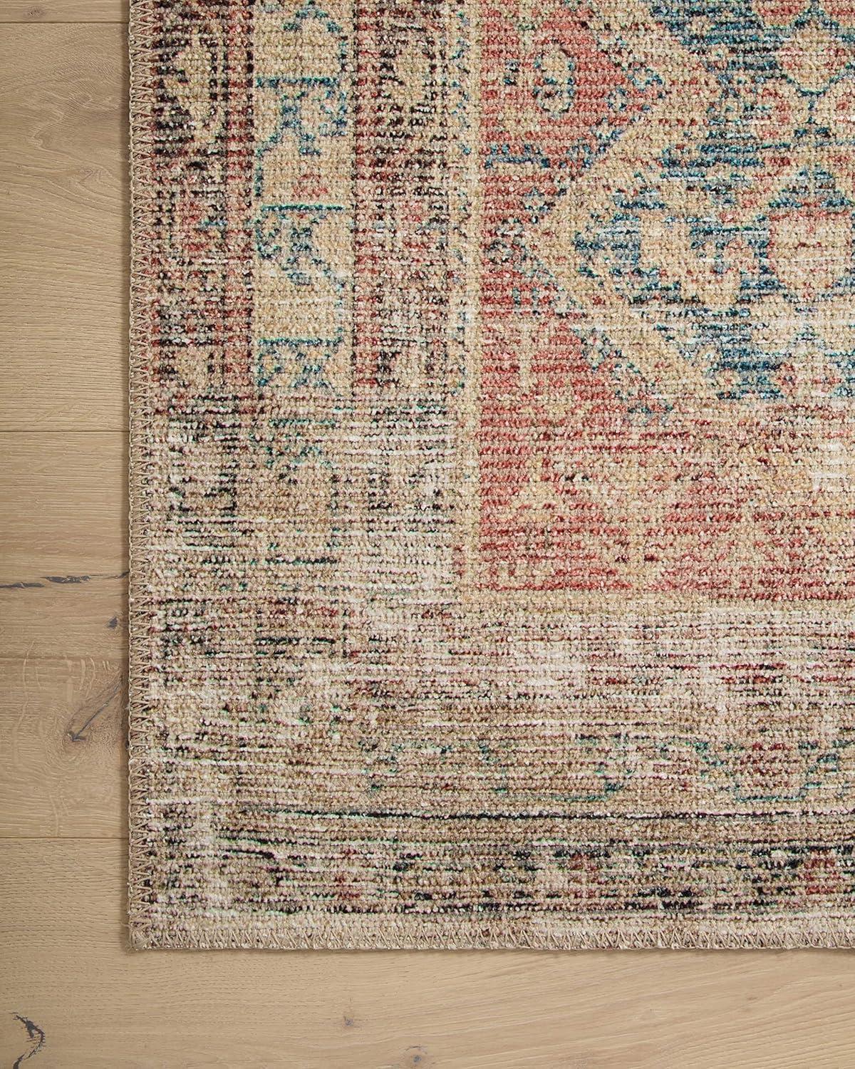 Angela Rose x Loloi Aubrey Ocean / Spice Area Rug