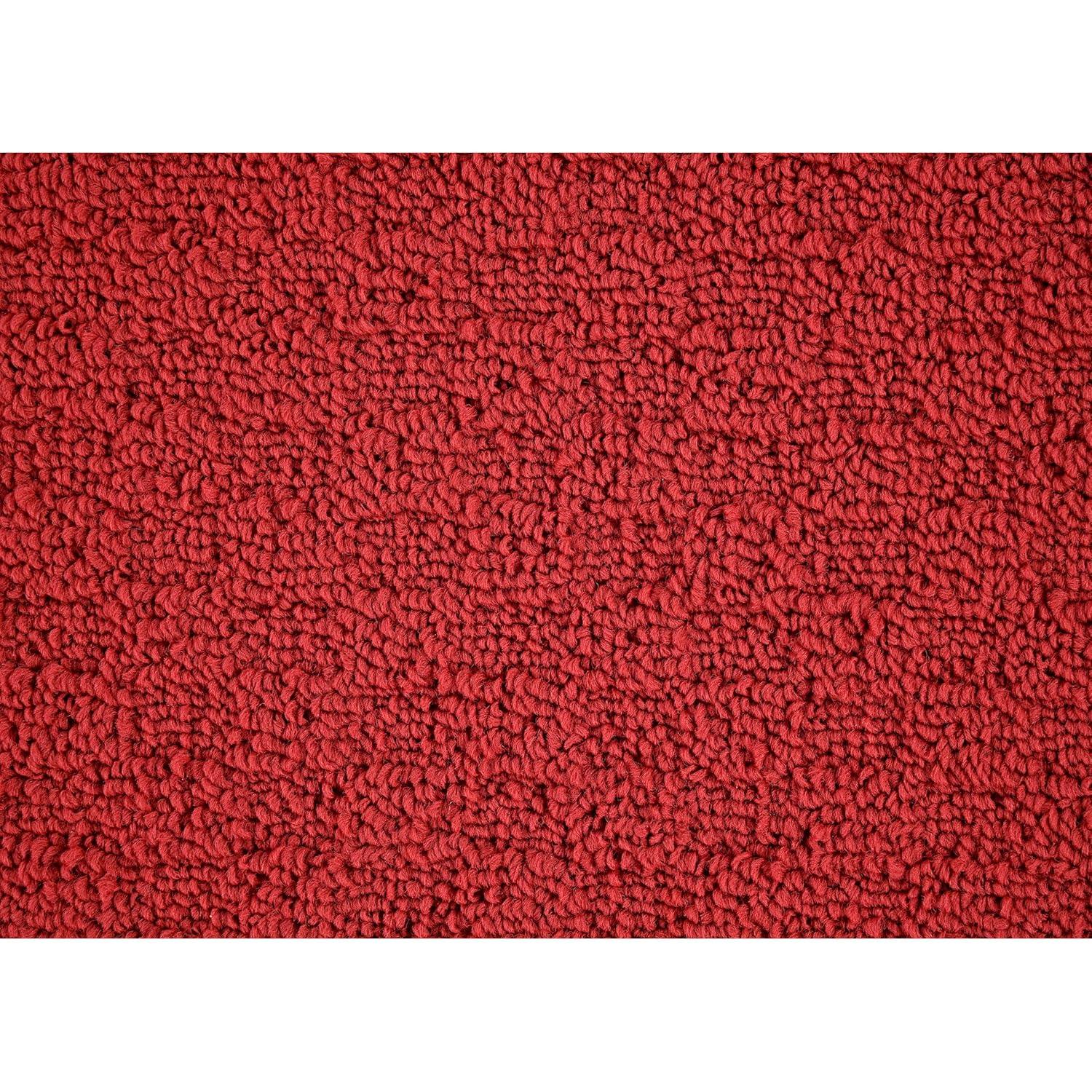 Garland Town Square Alfombra Chili Roja para Interior, 8' x 10'