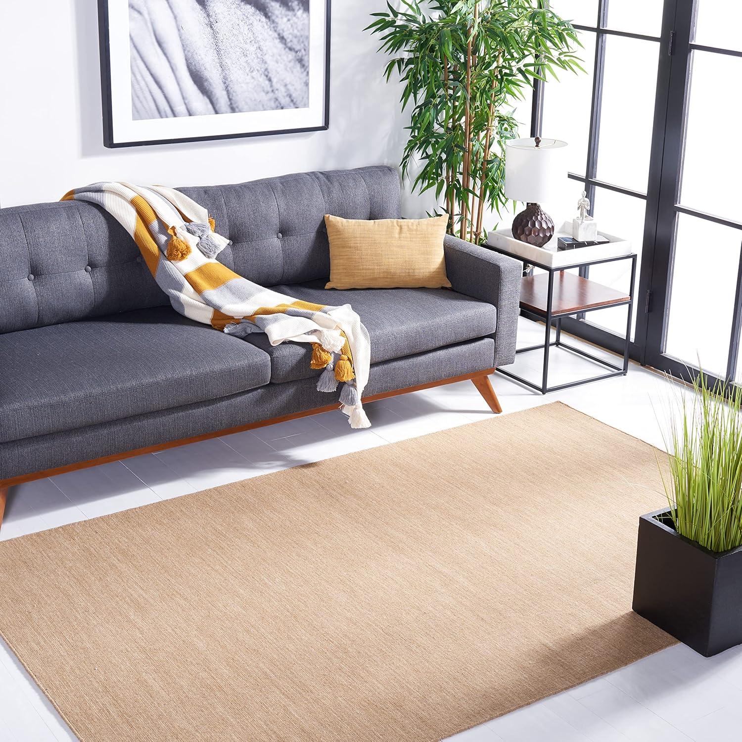 Kilim KLM850 Hand Loomed Area Rug - Beige - 5'x8' - Safavieh