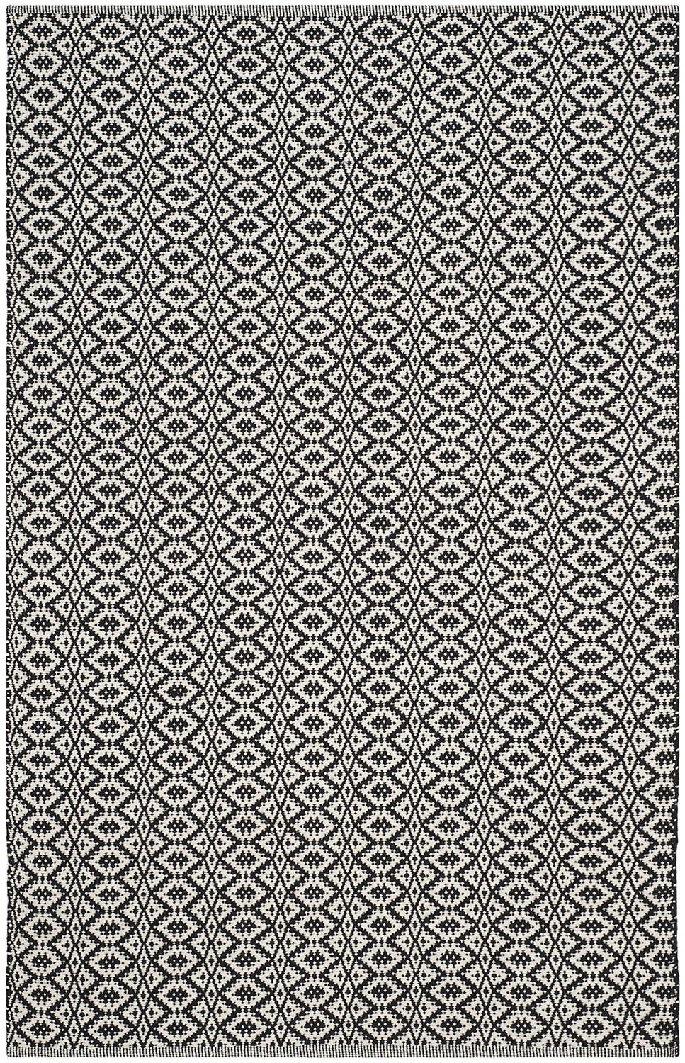 Montauk MTK716 Hand Woven Indoor Accent Rug - Ivory/Black - 3'x5' - Safavieh