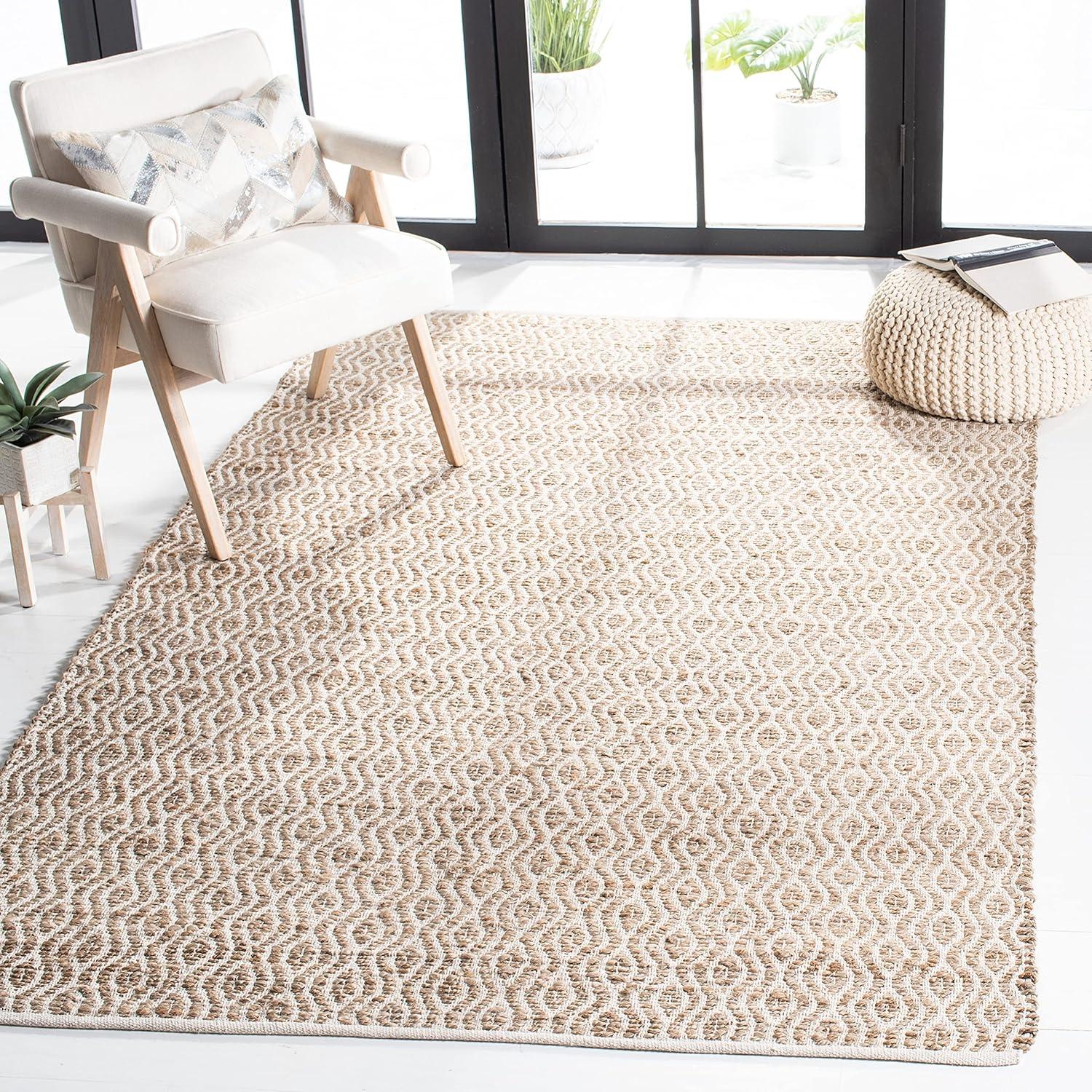 Cape Cod CAP821 Hand Woven Area Rug - Natural - 6'x9' - Safavieh.