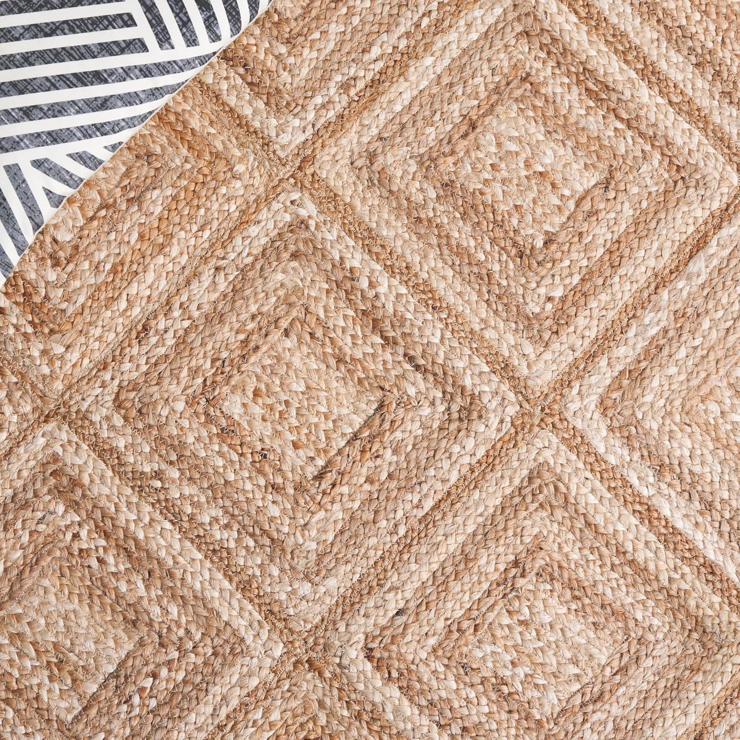 Natural Fiber NF925 Hand Woven Indoor Area Rug - Natural - 5'x8' - Safavieh.
