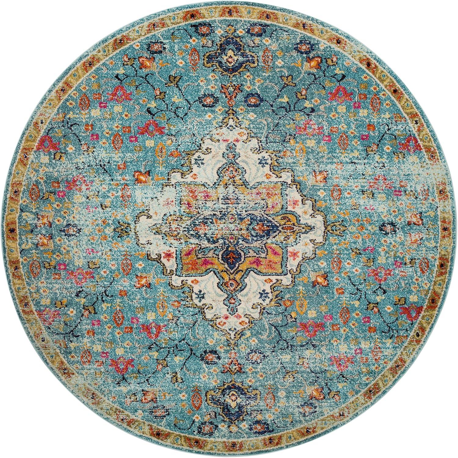 Loloi II Nadia Abstract Blue / Midnight Area Rug