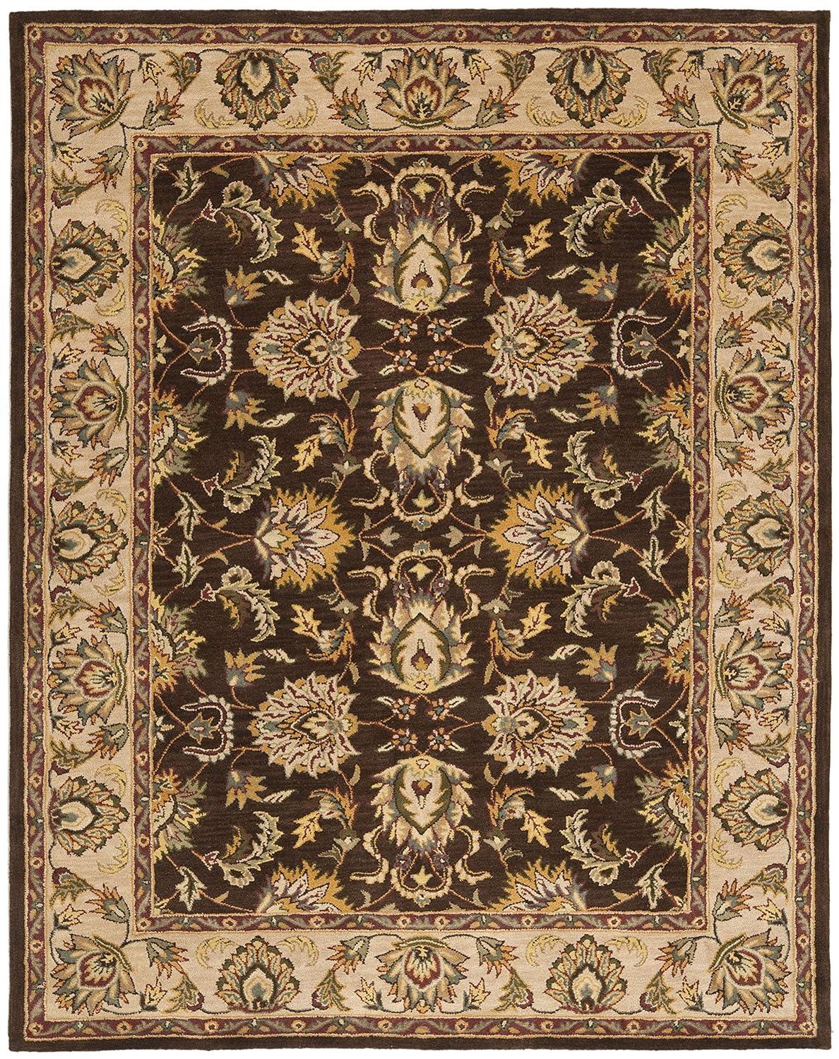 SAFAVIEH Heritage Duncan Oriental Area Rug, Brown/Ivory, 9'6" x 13'6"