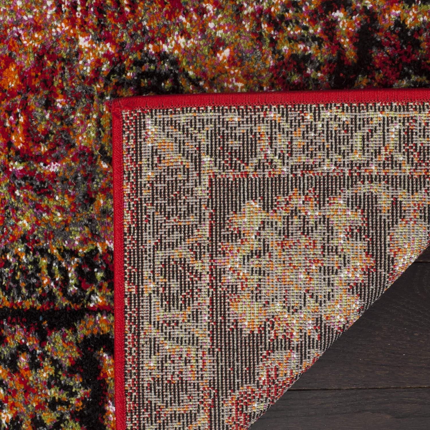 Vintage Hamadan VTH219 Power Loomed Indoor Accent Rug - Red/Multi - 2'7"x5' - Safavieh.