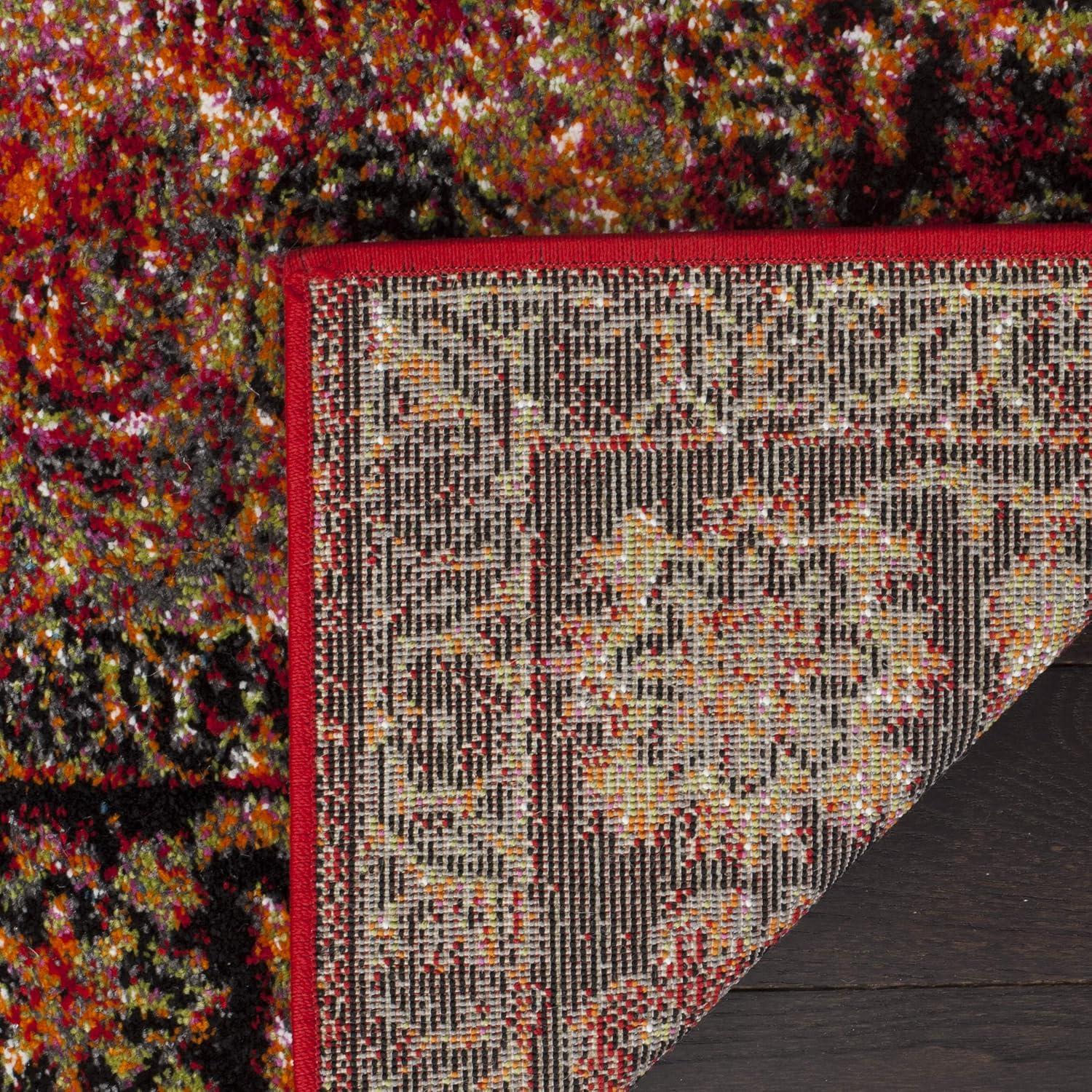Vintage Hamadan VTH219 Power Loomed Indoor Accent Rug - Red/Multi - 2'3"x4' - Safavieh
