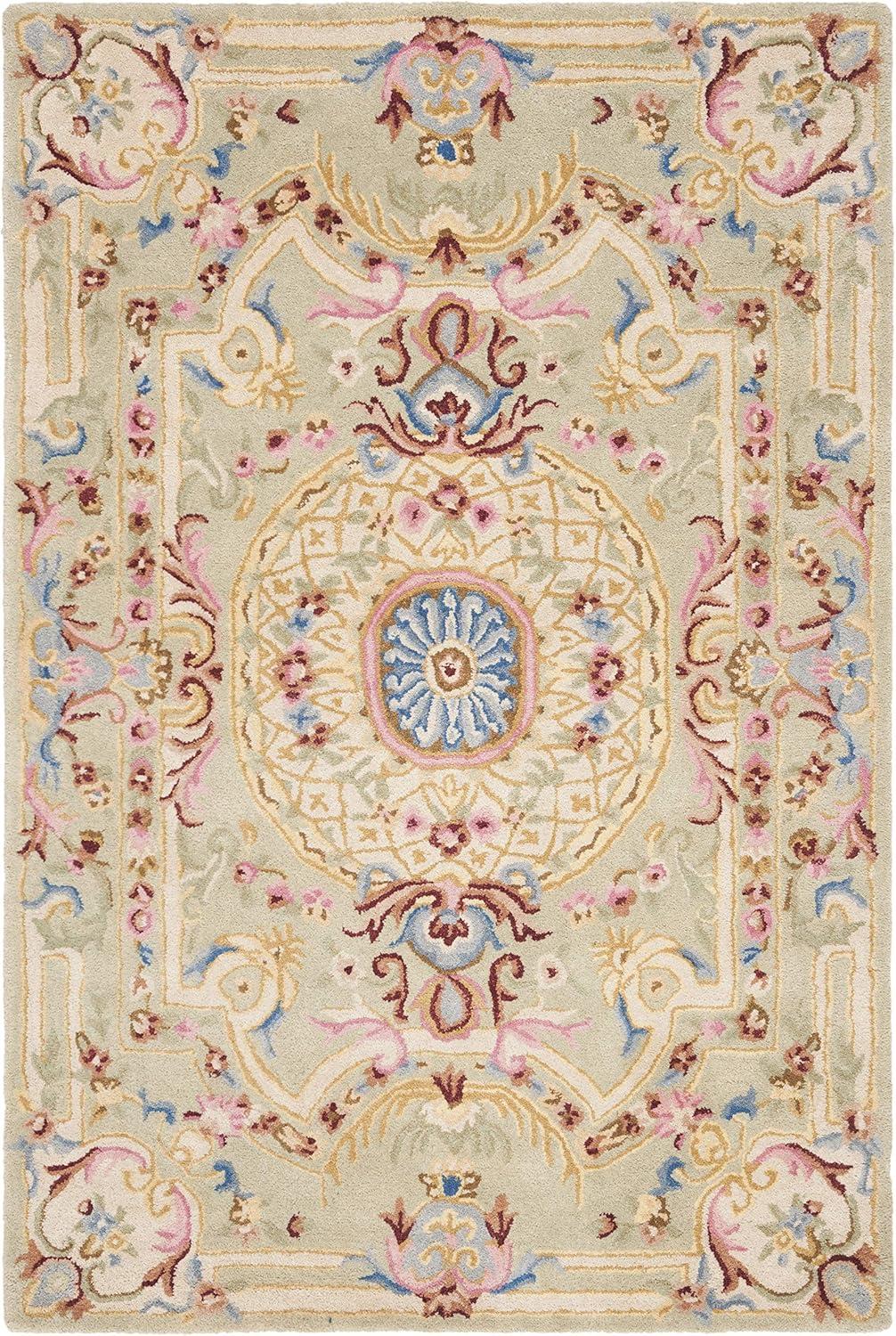 Savonnerie SAV120 Hand Tufted Area Rug  - Safavieh