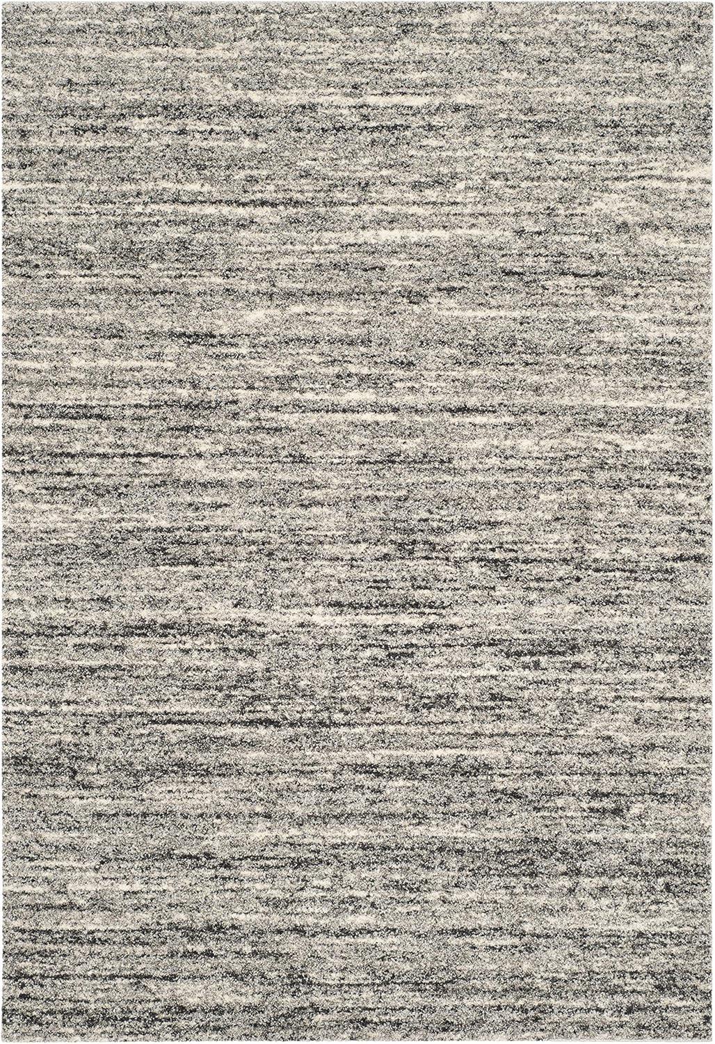 Retro RET2133 Power Loomed Indoor Accent Rug - 4'x6' - Ivory/Grey - Safavieh