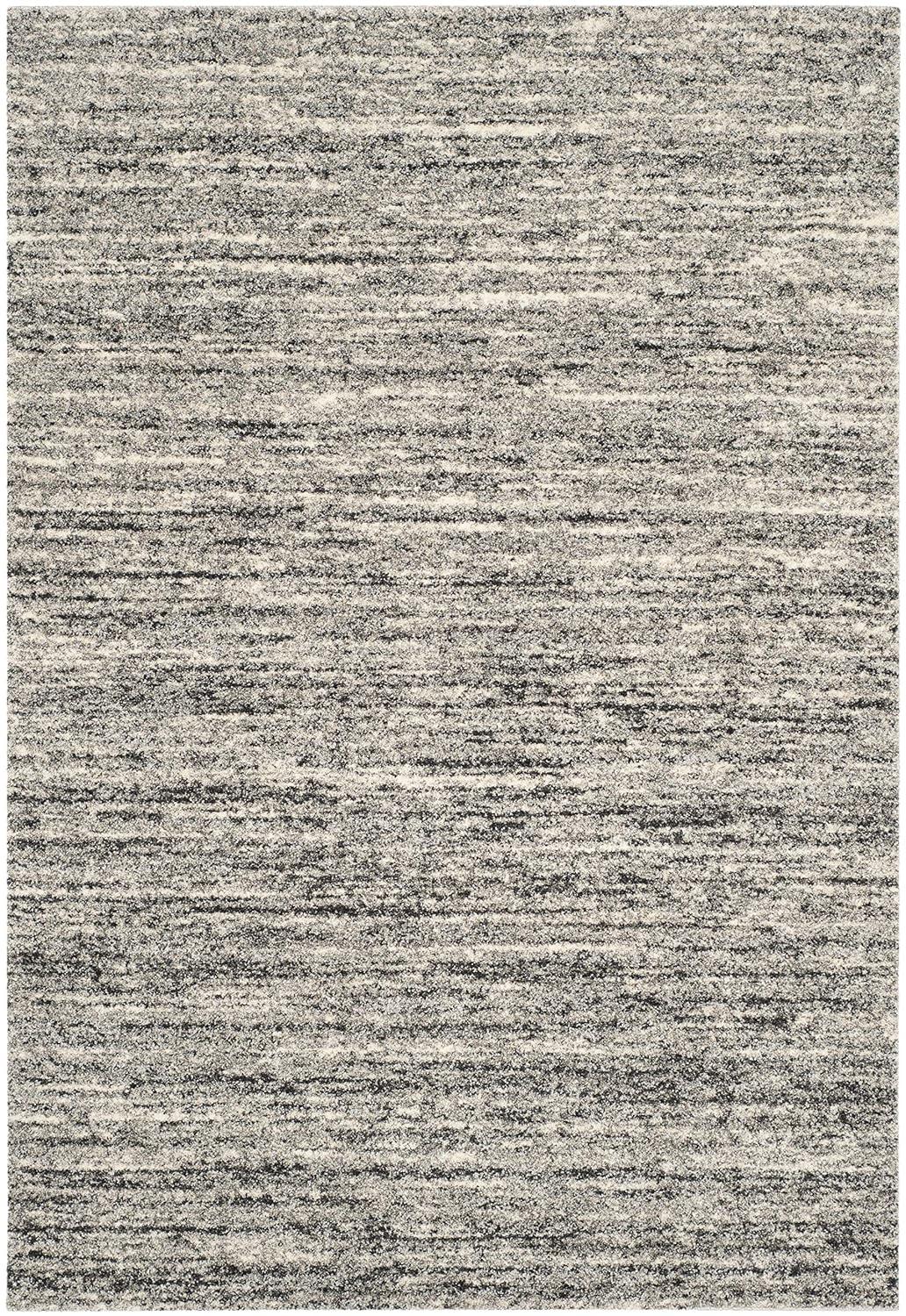 Retro RET2133 Power Loomed Indoor Accent Rug - 4'x6' - Ivory/Grey - Safavieh
