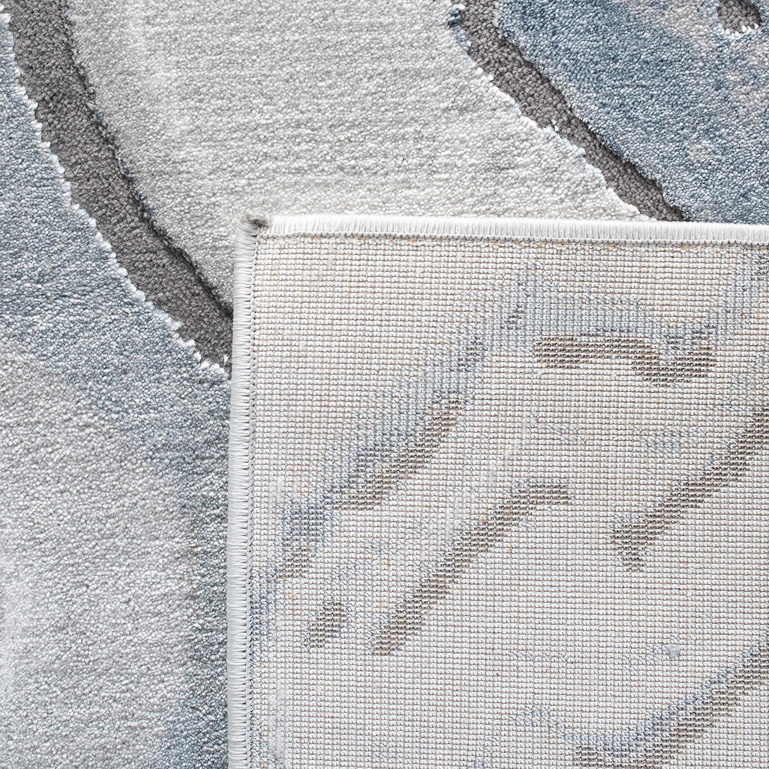 Craft CFT843 Loomed Indoor Area Rug - Blue/Grey - 6'7"x9' - Safavieh