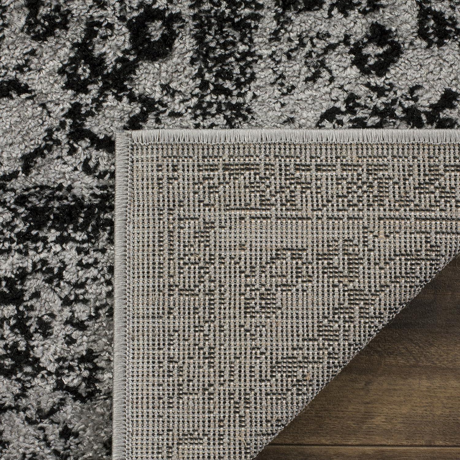 Adirondack ADR109 Machine Made Indoor Area Rug - Grey/Black - 8'x10' - Safavieh
