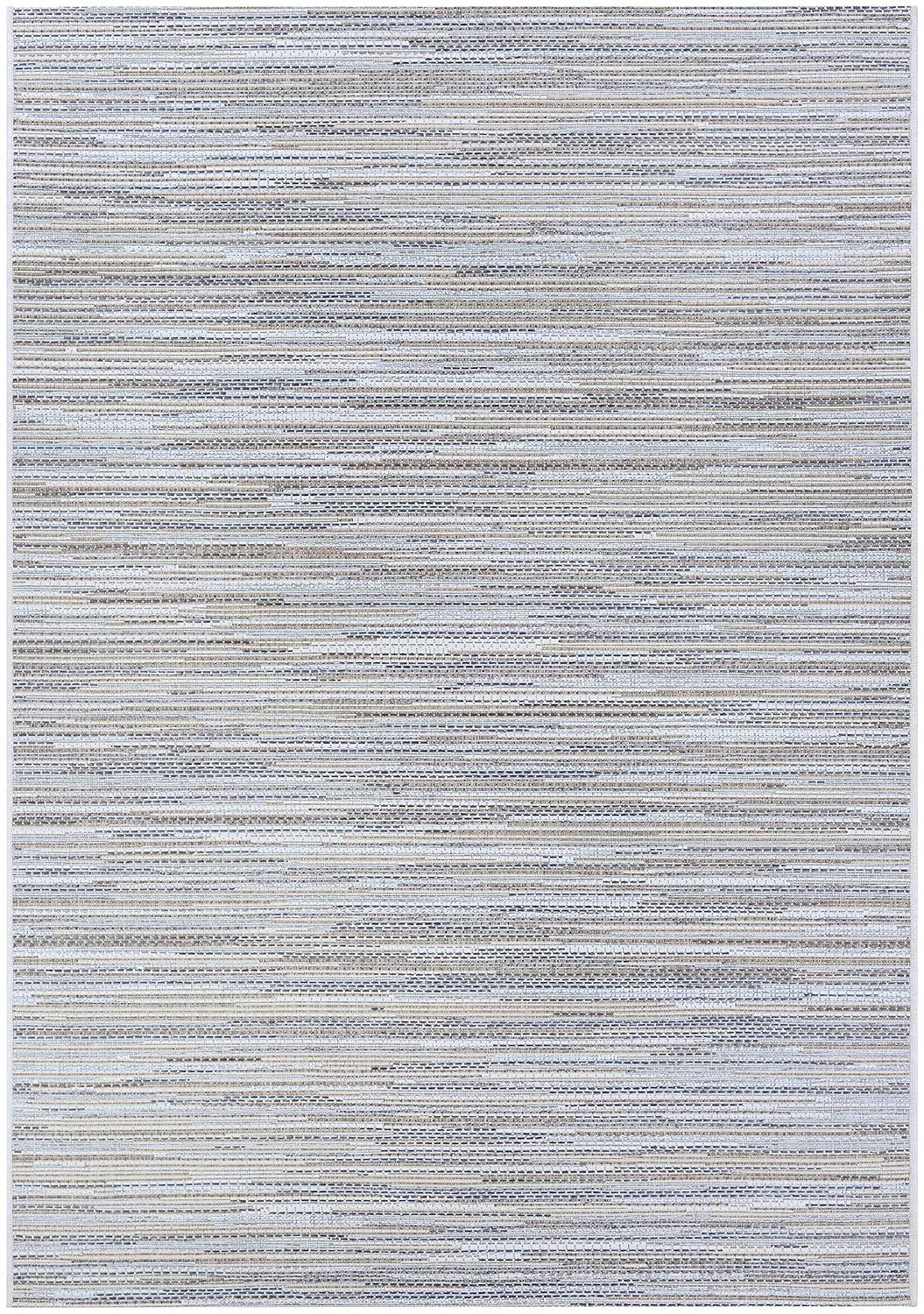 Couristan Monte Carlo Coastal Breeze Indoor/Outdoor Area Rug, 2' x 3'7", Taupe-Champagne