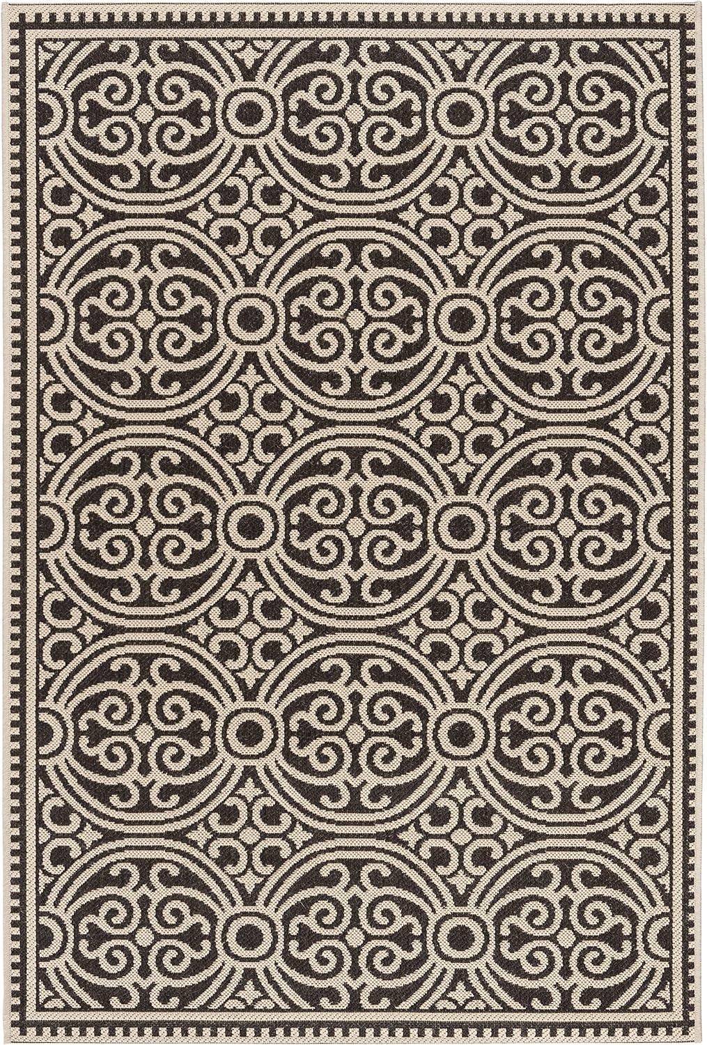 Linden LND134 Power Loomed Indoor/Outdoor Area Rug  - Safavieh