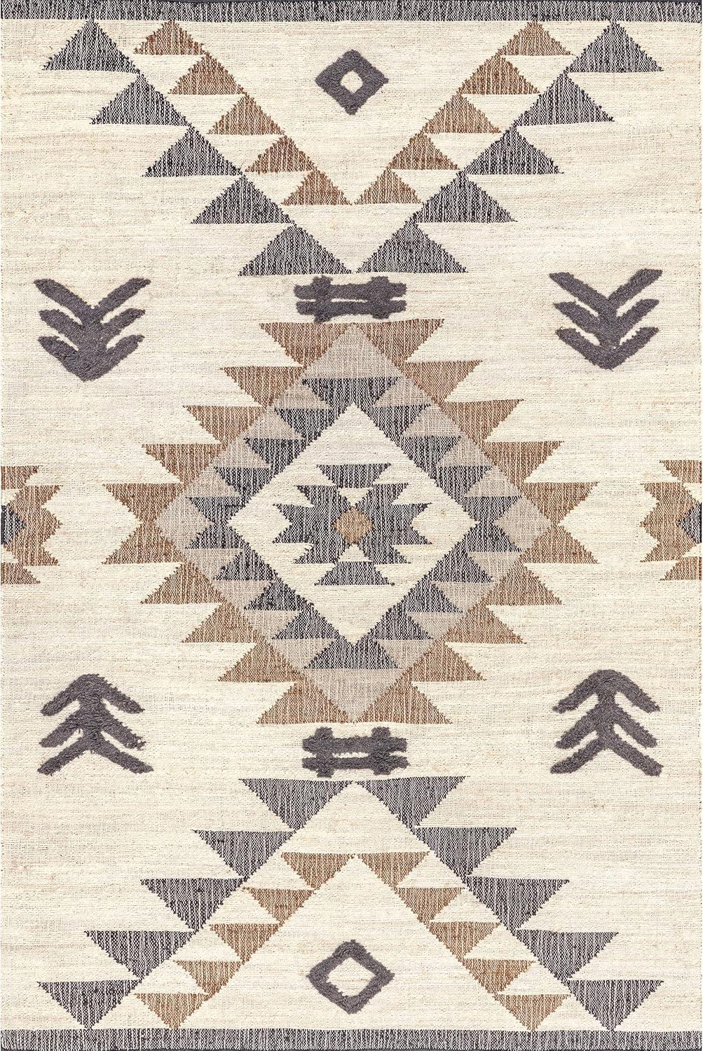 Nuloom Rosanna Southwestern Symbols Jute Indoor Area Rug