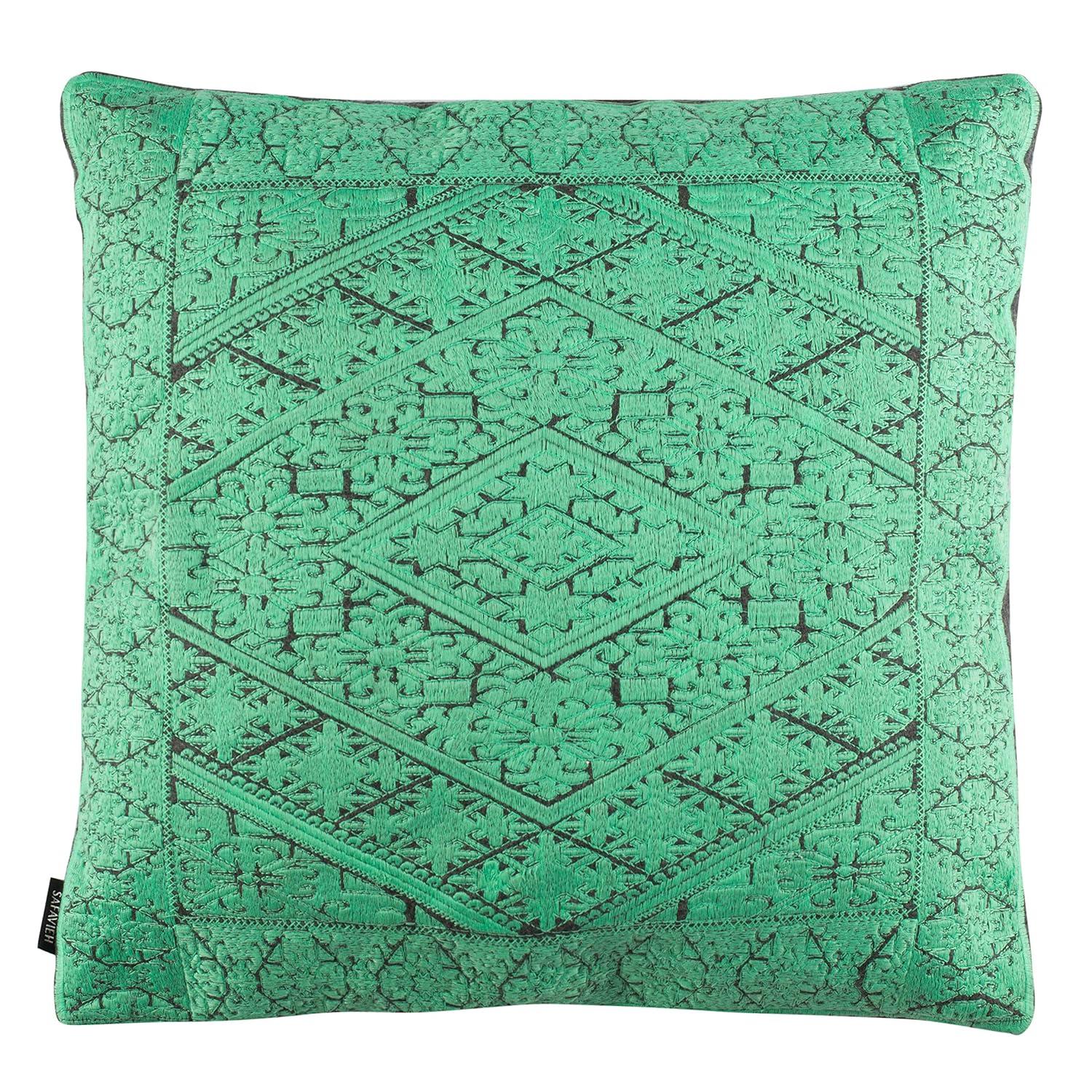 Lila Pillow - Sea Green - 14"X30" - Safavieh