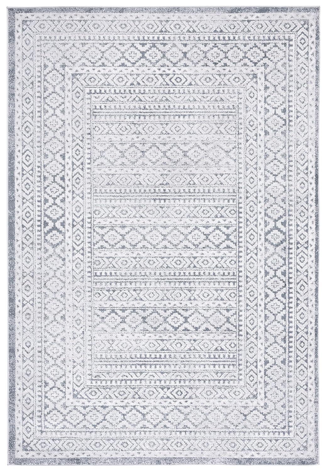 Toscana TOS658 Power Loomed Area Rug - Grey/Ivory - 8'x10' - Safavieh.