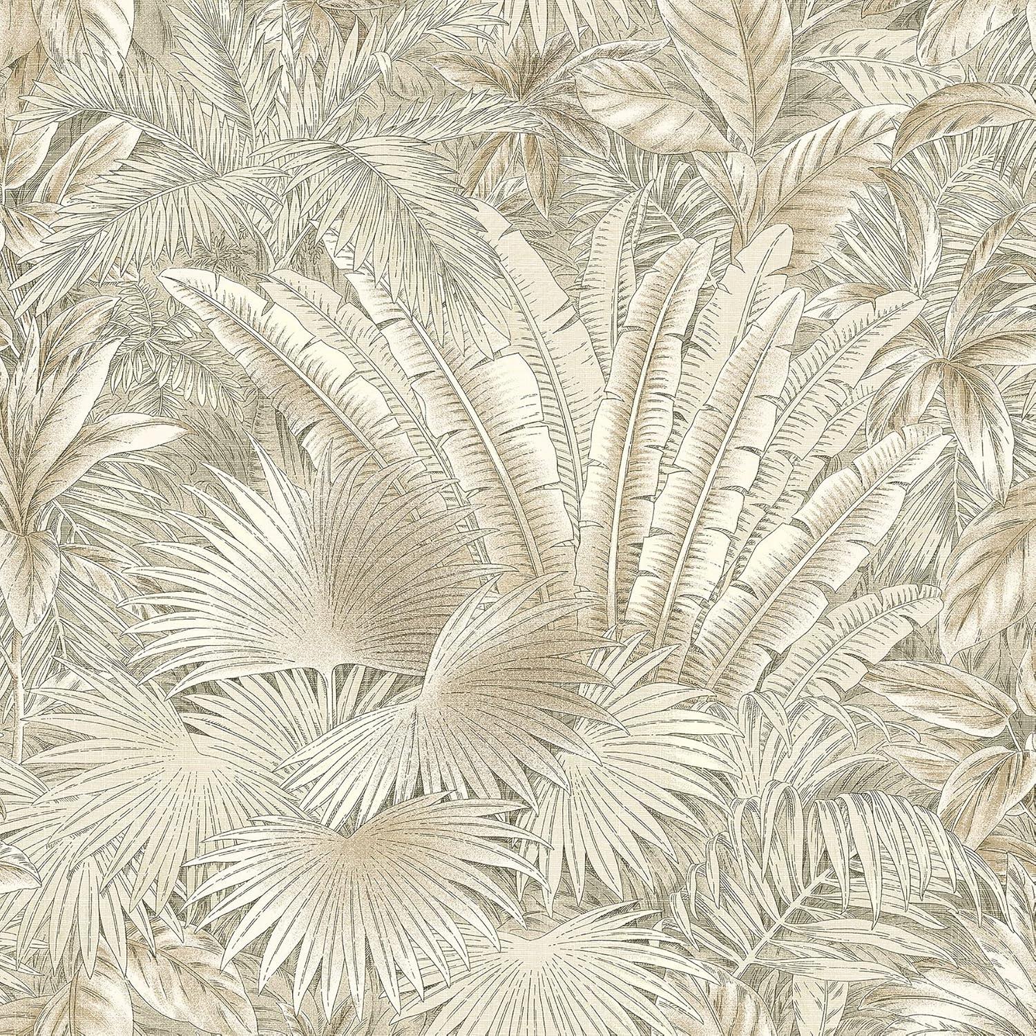 Tommy Bahama Bahamian Breeze Palm 18' L x 20.5" W Peel & Stick Wallpaper Roll