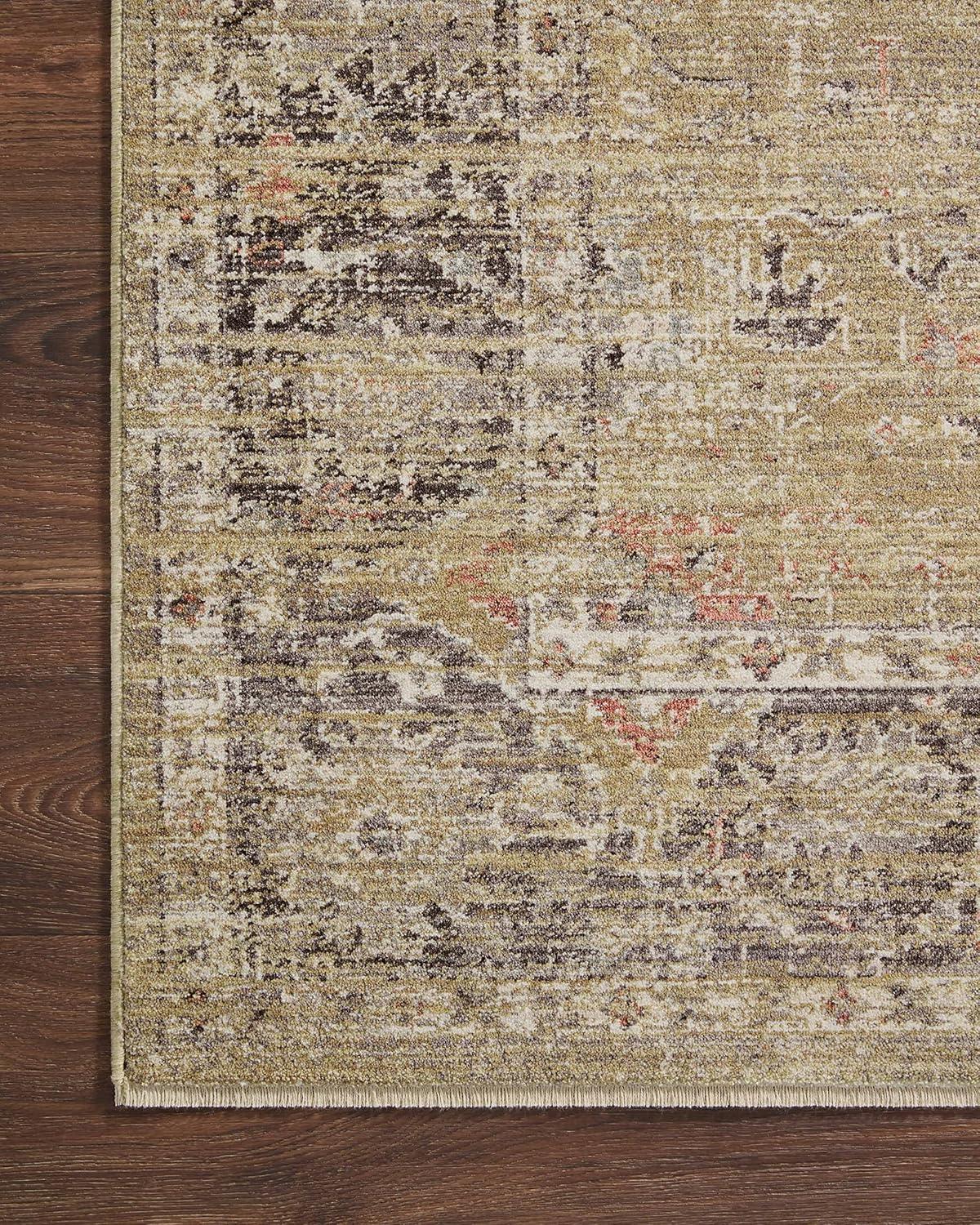 Magnolia Home by Joanna Gaines x Loloi Magnolia Home By Joanna Gaines X Loloi Millie Gold / Charcoal Area Rug