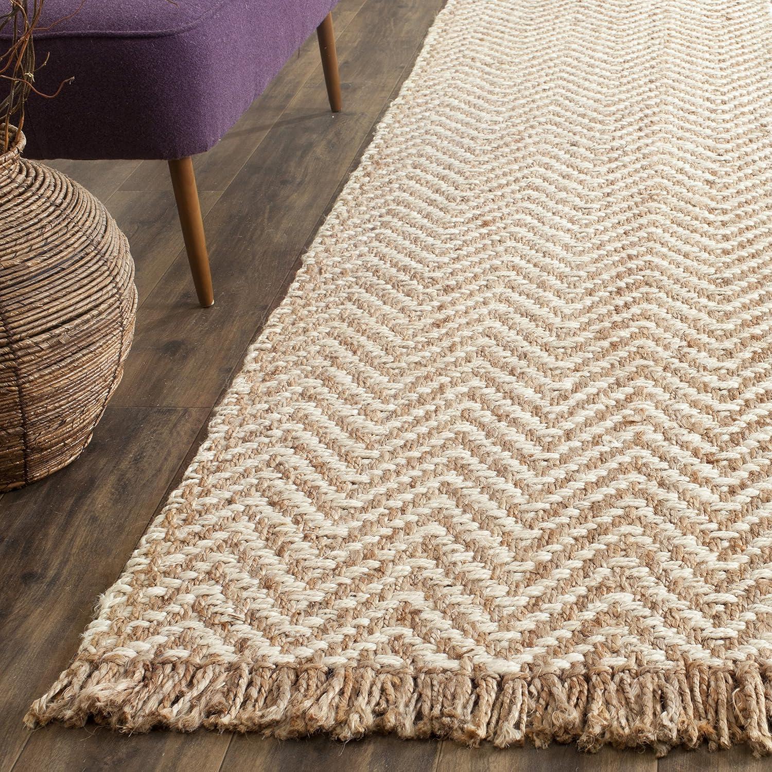 Natural Fiber NF458 Hand Woven Area Rug  - Safavieh