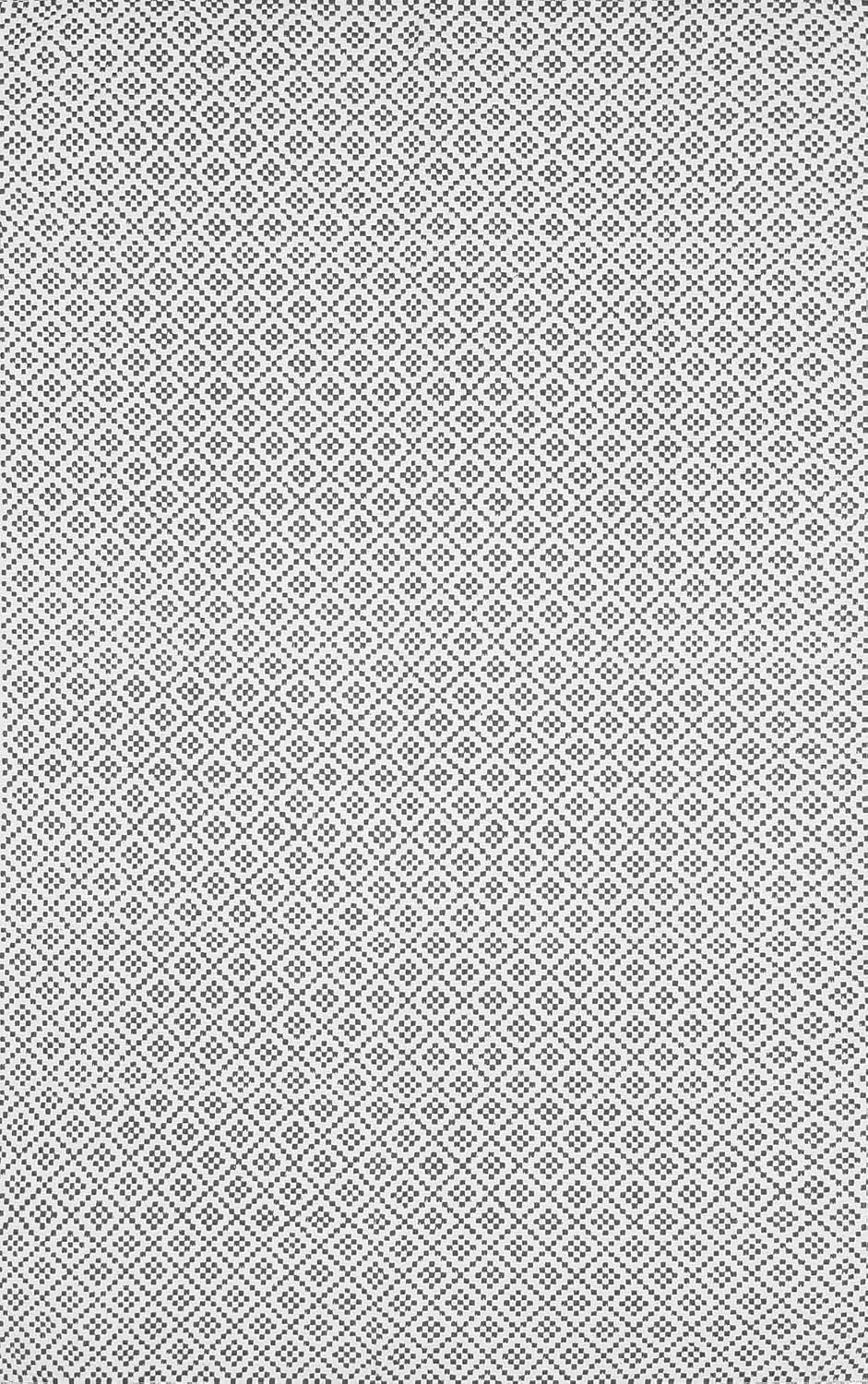 nuLOOM 5'x8' Cotton Hand Loomed Diamonds Cotton Trellis Area Rug Gray: Modern Low Pile Handmade Rectangle Rug
