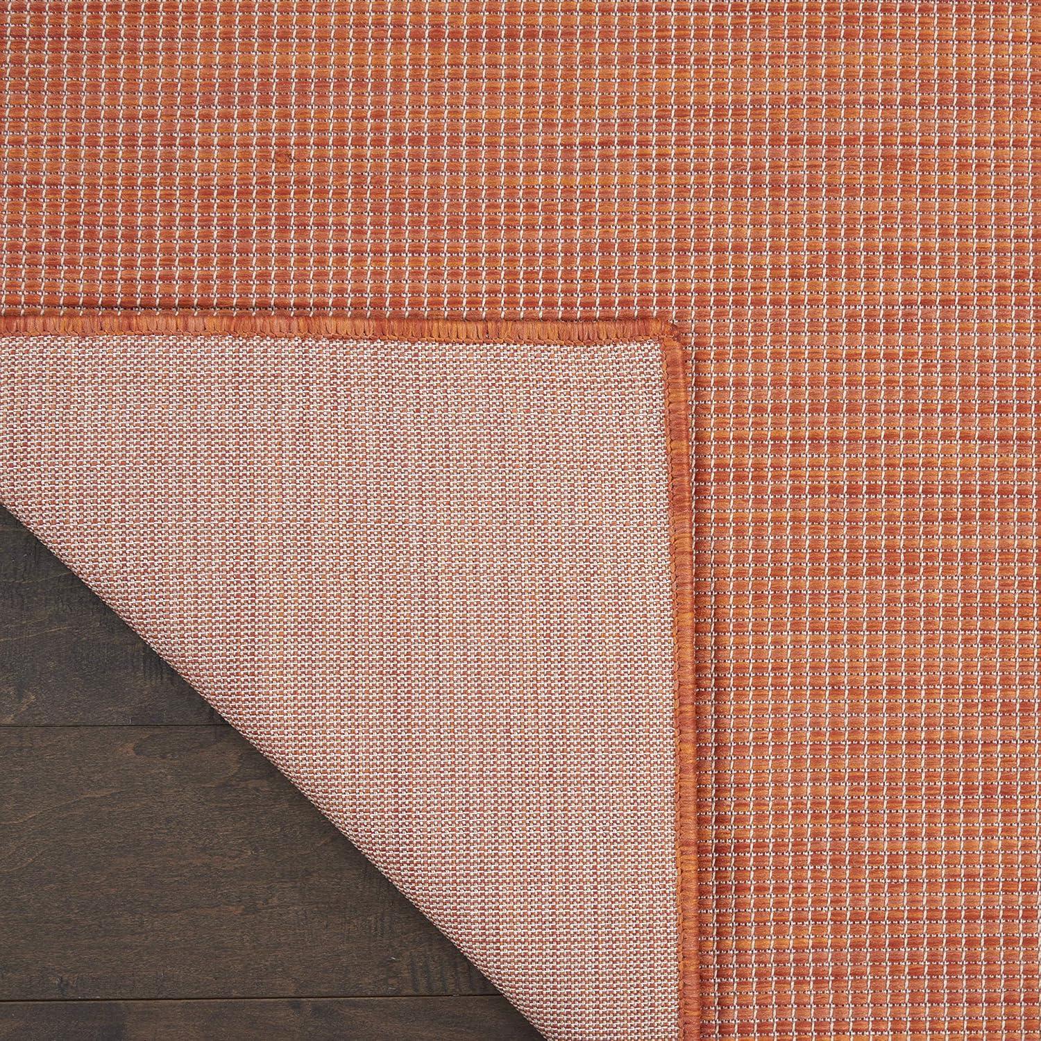 Nourison Positano POS01 Indoor/outdoor Area Rug - Terracotta 10' x 14'