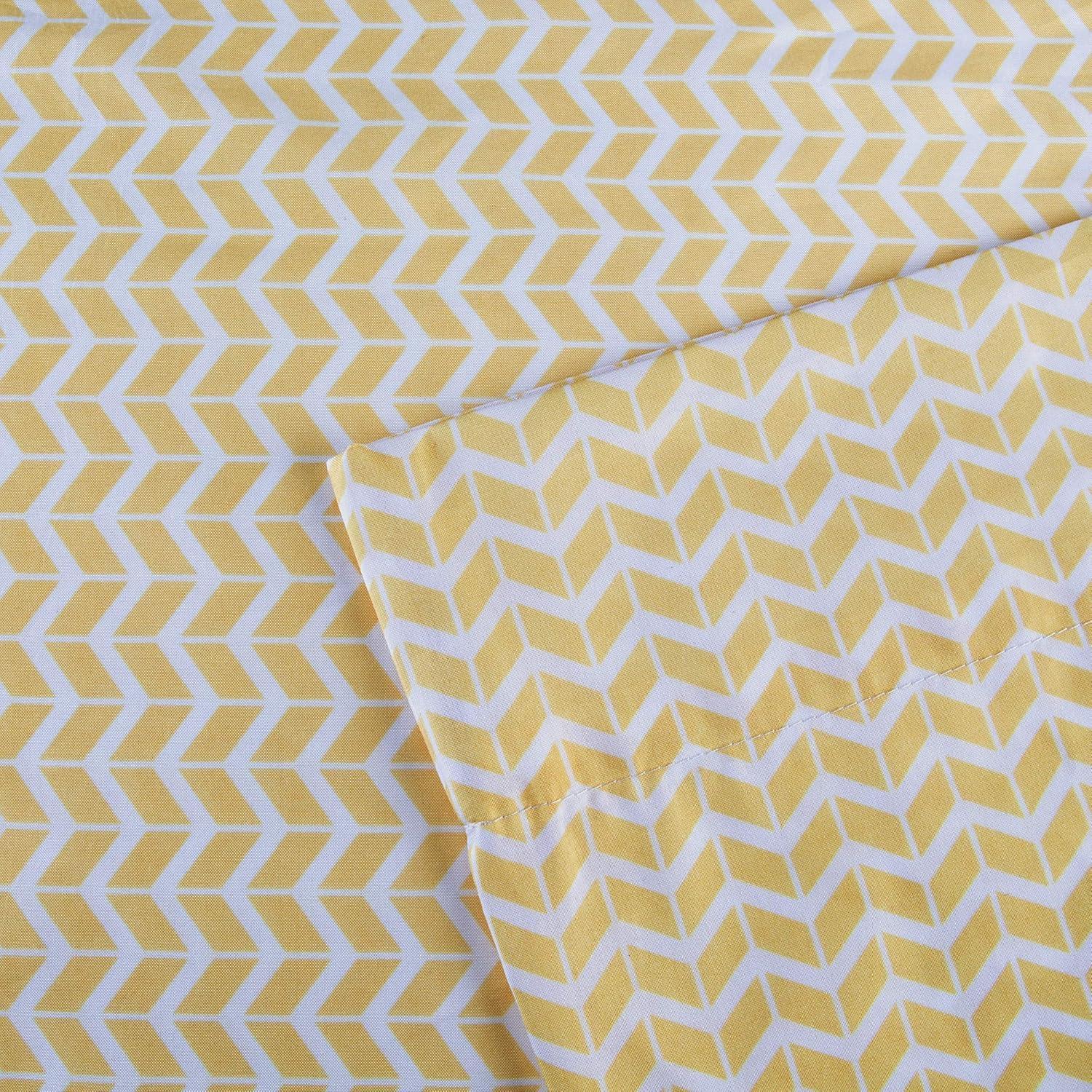 510 Design Chevron Chevron Microfiber Sheet Set
