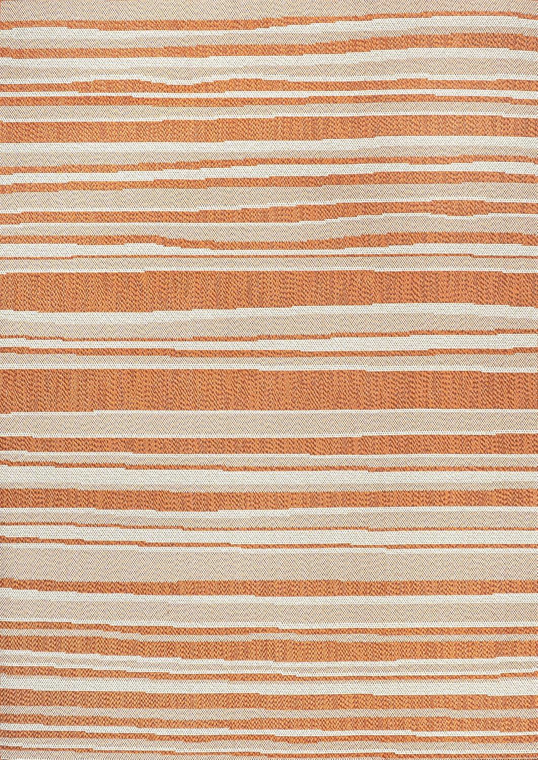 Castara Wavy Stripe Modern Indoor/Outdoor Area Rug - JONATHAN Y