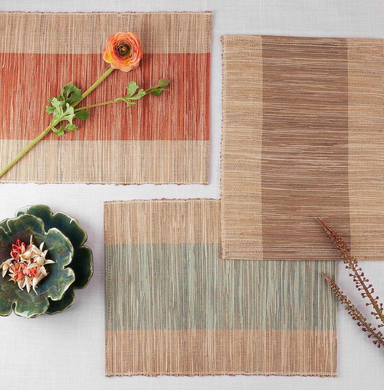 Shimmering Design 4 Piece Placemat Set