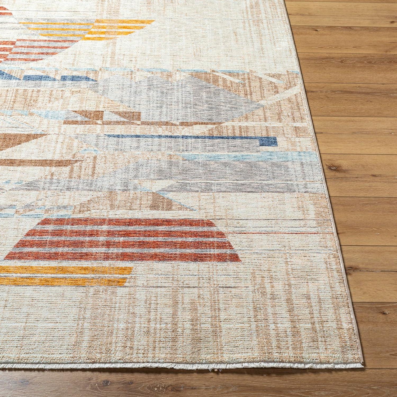 Frank Lloyd Wright Foundation x Livabliss Usonia Abstract Indoor Rug