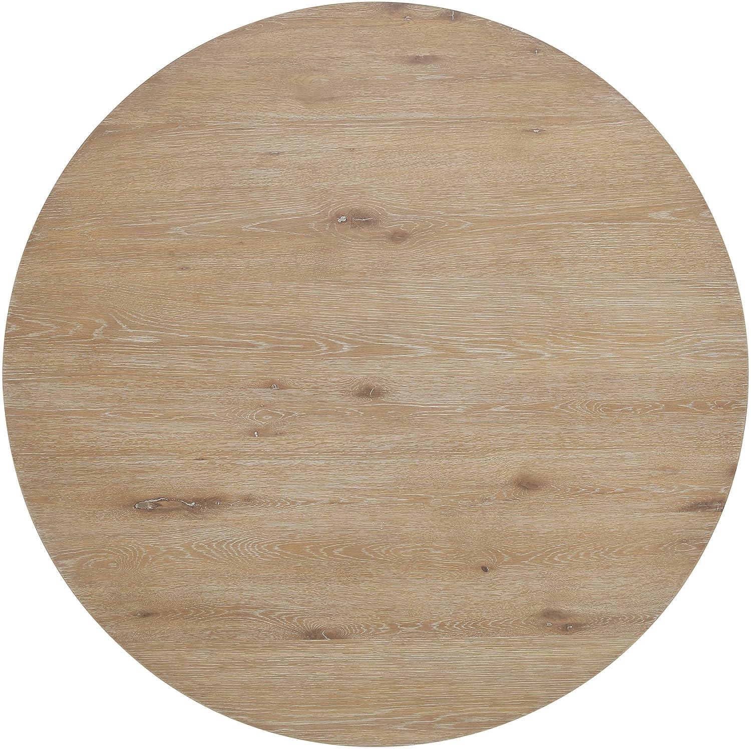 Joanna Round Dining Table Rustic Brown - Crosley