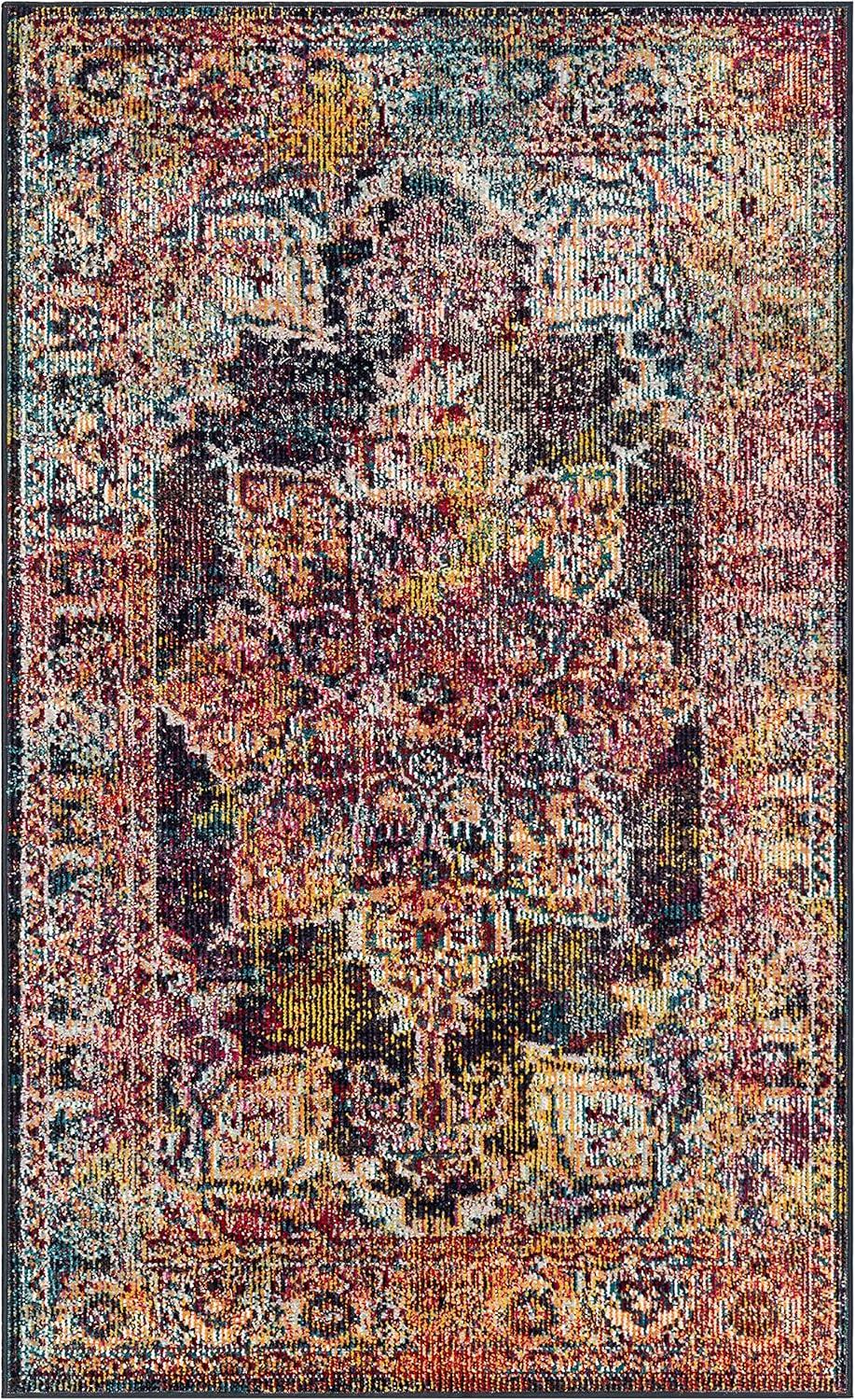 Crystal CRS513 Power Loomed Area Rug  - Safavieh