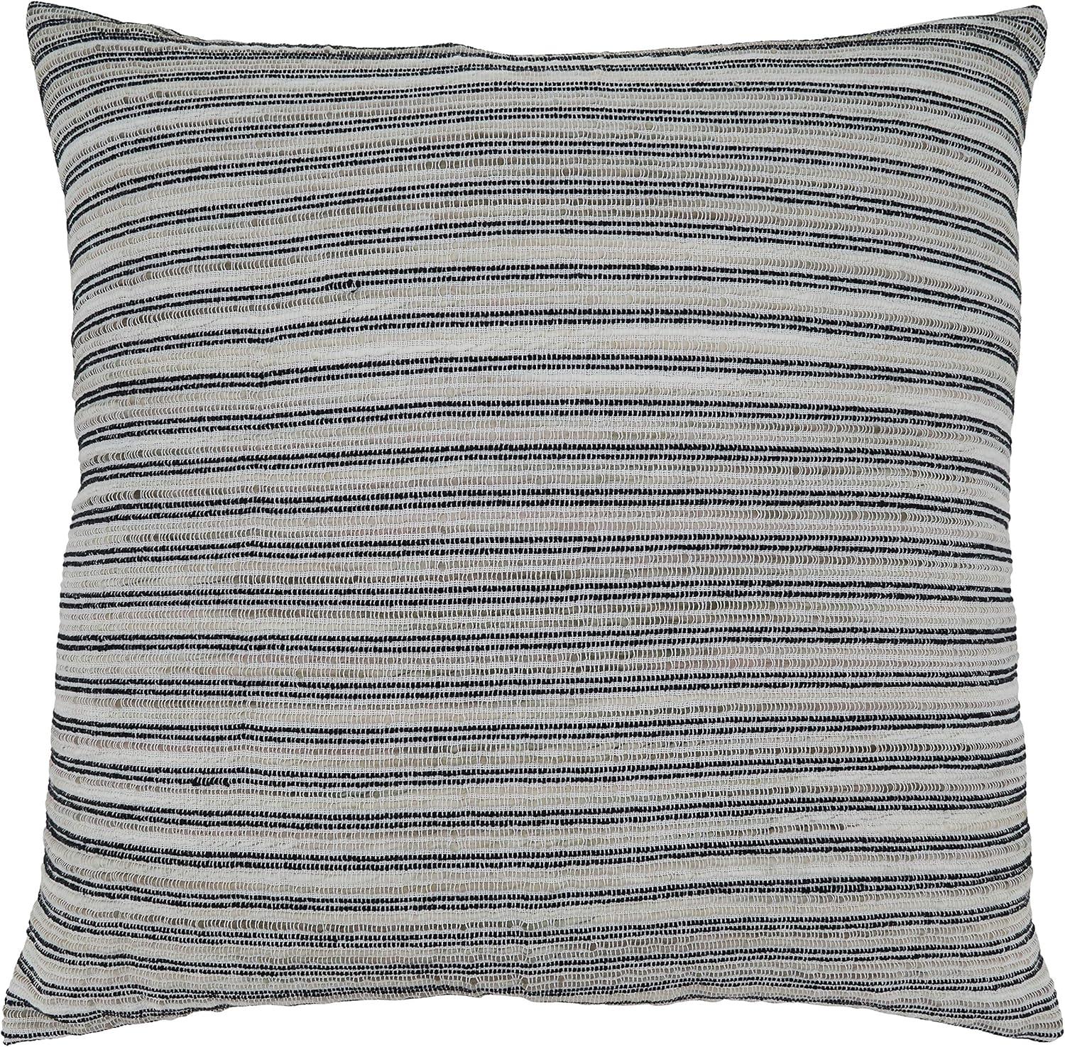 Ginevra Striped Cotton Blend Throw Pillow