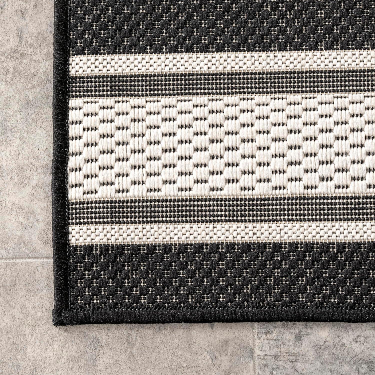 Romy Striped Indoor/Outdoor Area Rug