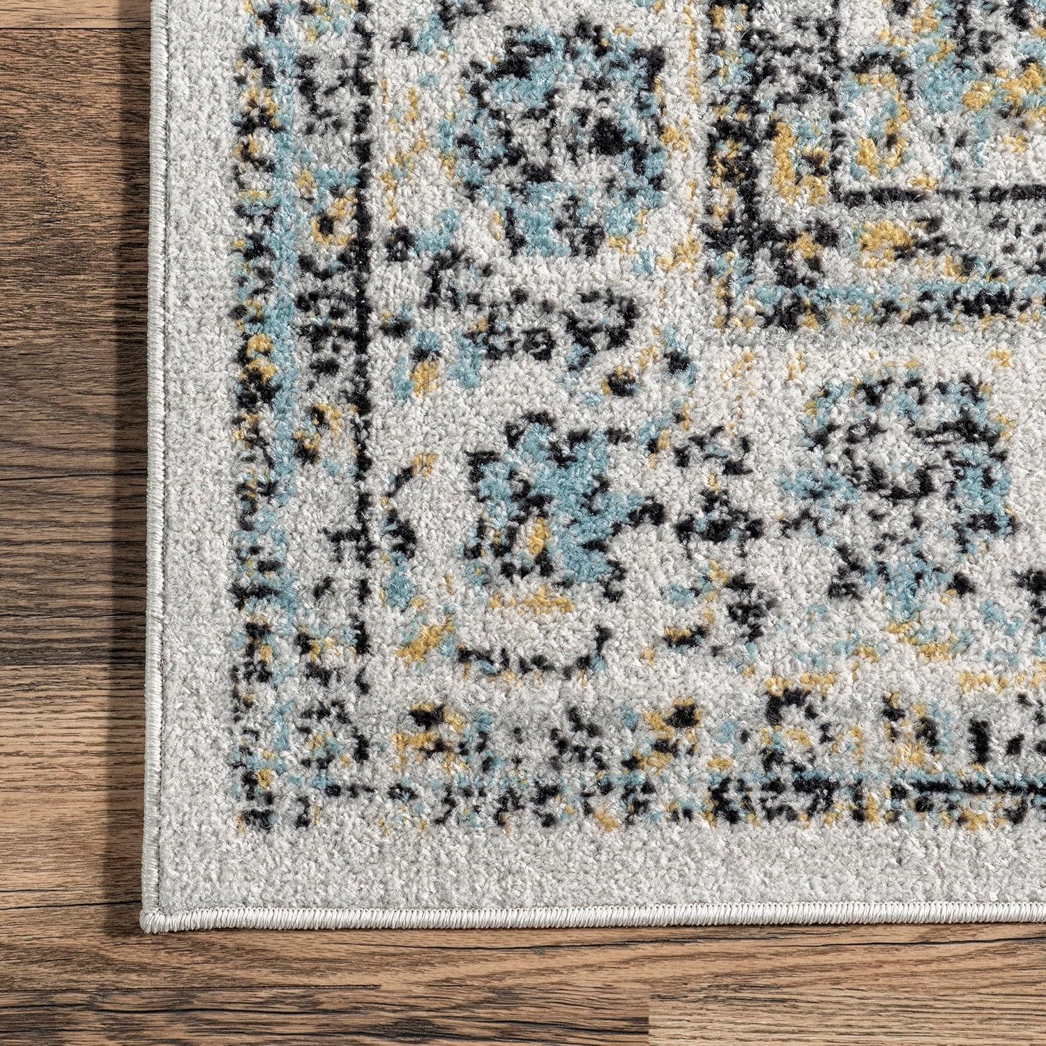 nuLOOM Paisley Vintage Persian Area Rug, 2' x 3', Verona Grey