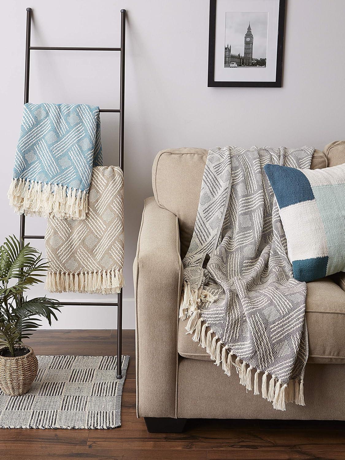 Design Imports Handmade Throw Blanket