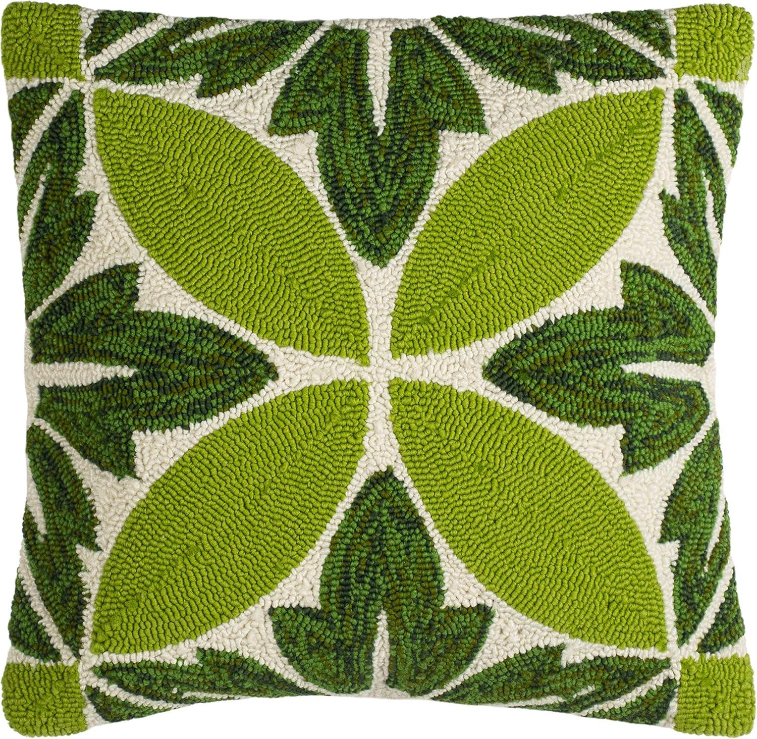 Paradise Pillow - Green/Multi - 20"X20" - Safavieh